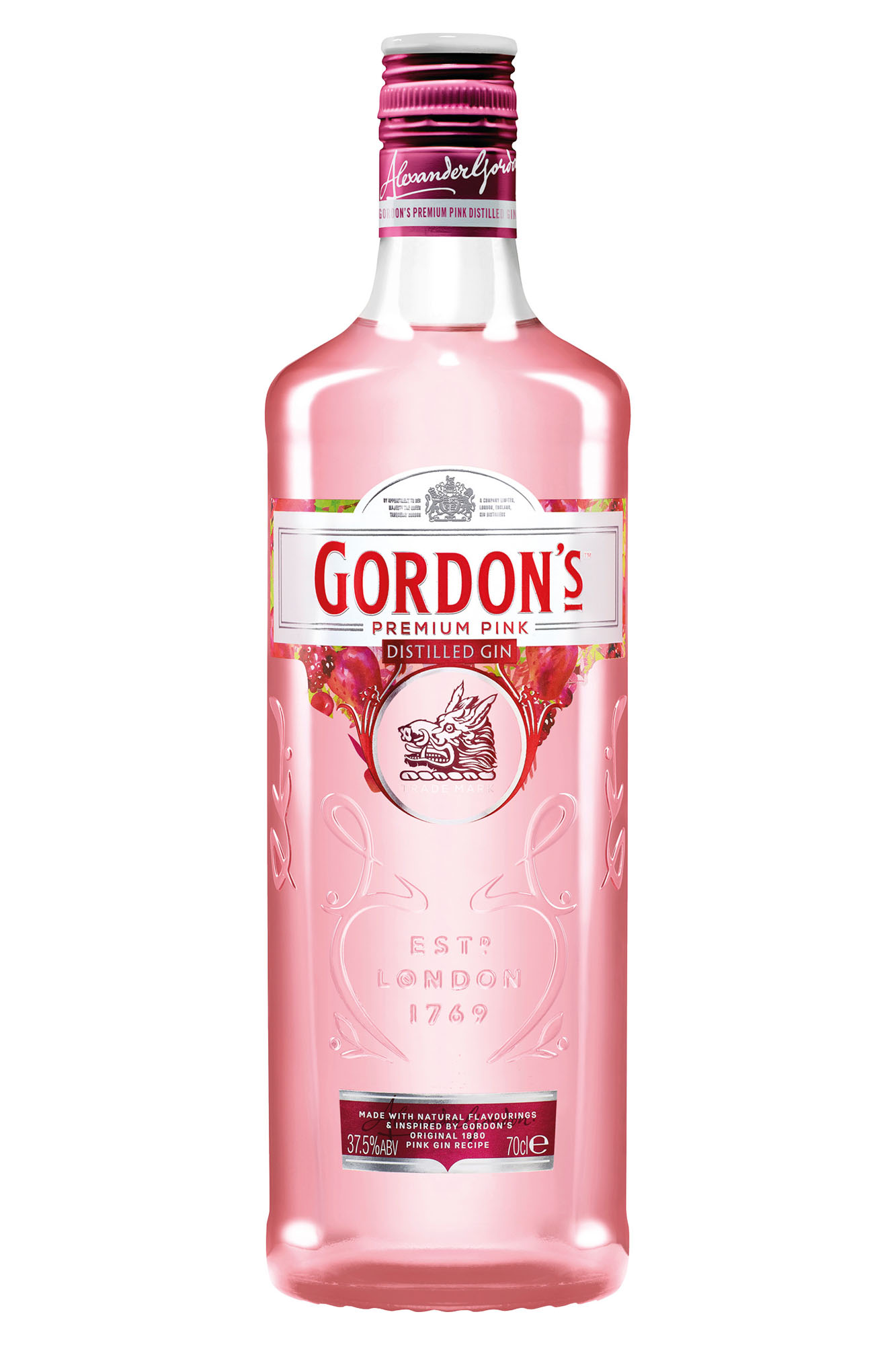 Gordon's Gin Premium Pink Fles 70 cl 37,5%