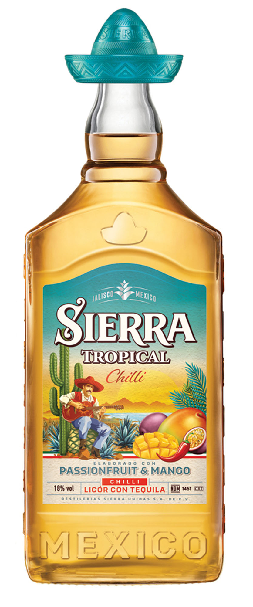 Sierra Tropical Chilli Fles 70 cl 18%