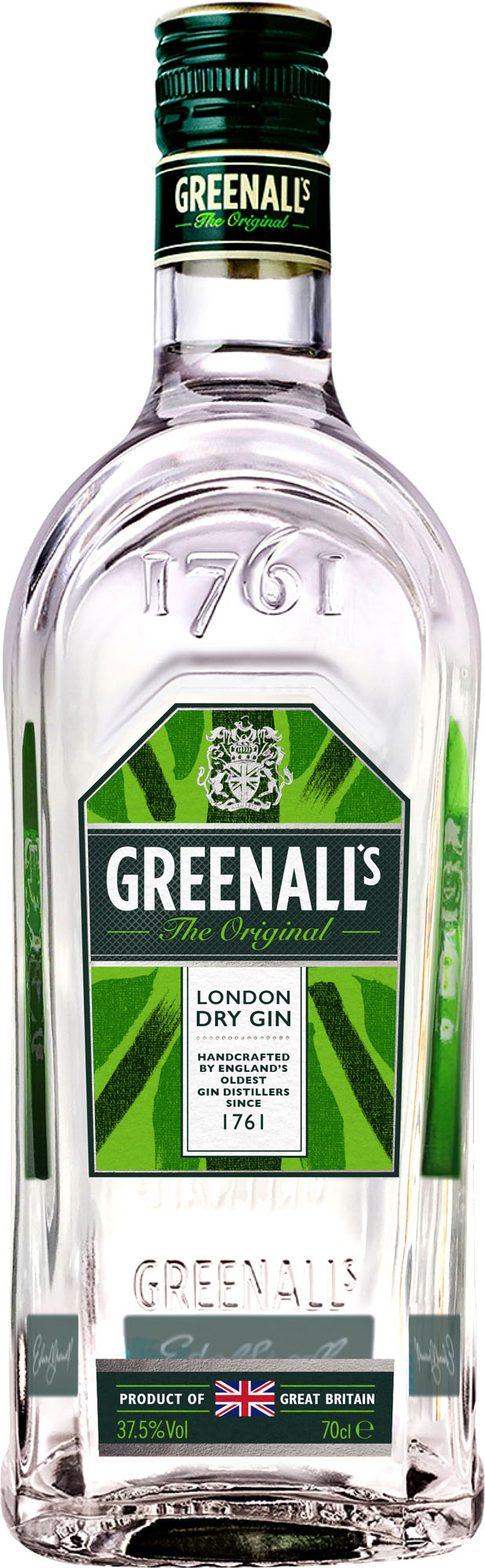 Greenall's London Dry Gin Fles 70 cl 37,5%