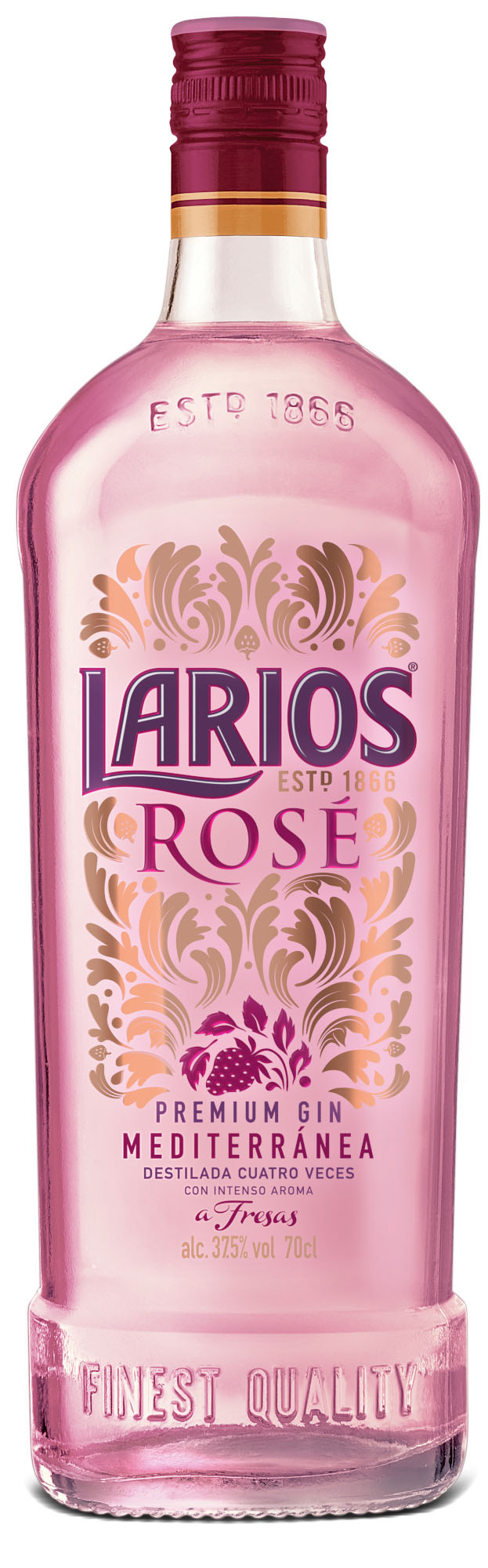 Larios Rose Gin Fles 70 cl 37,5%