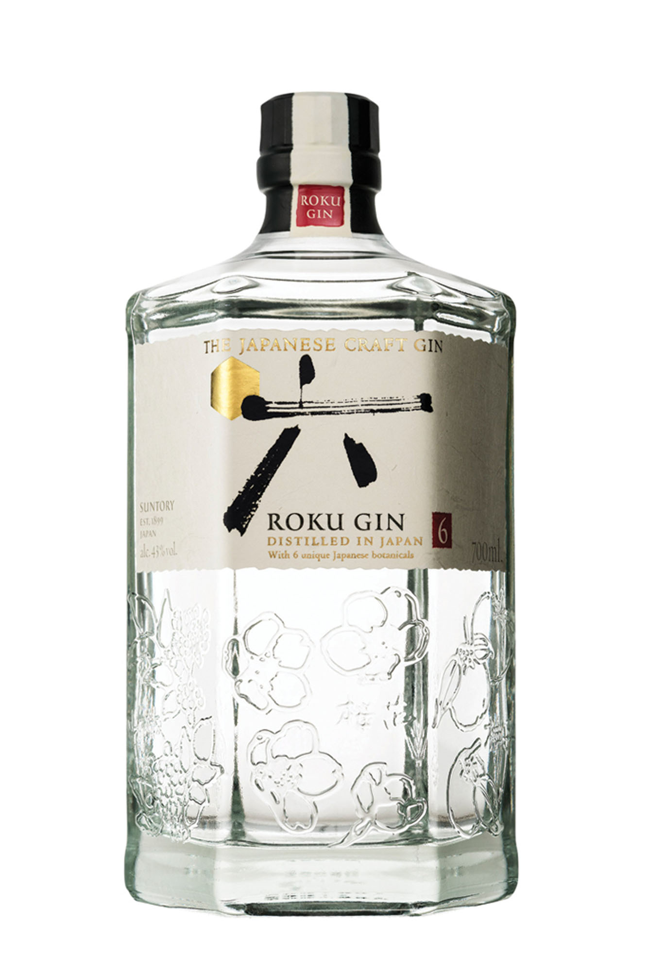 Roku Gin Fles 70 cl 43%