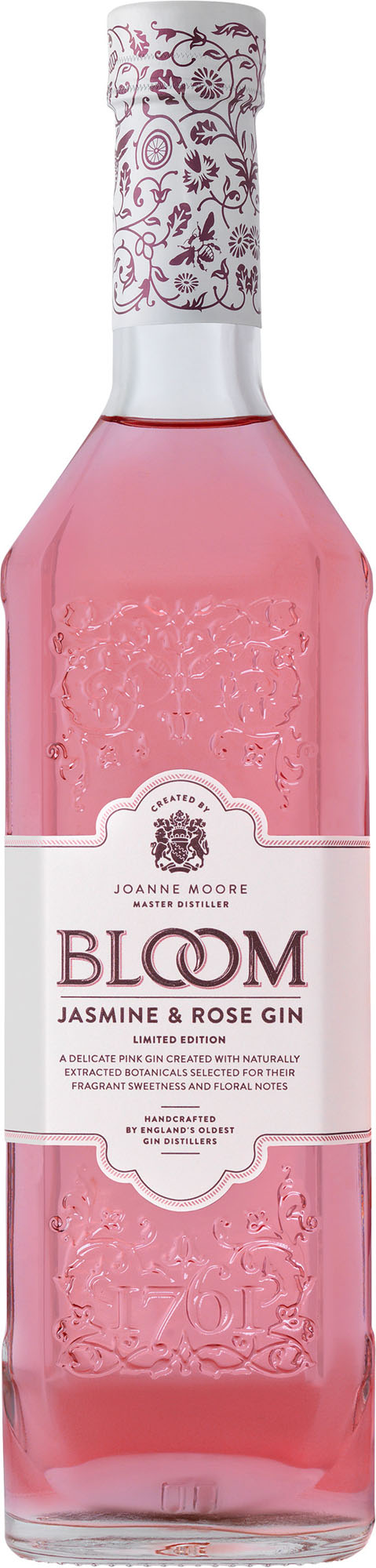 Bloom Pink Premium Gin Fles 100 cl 40%