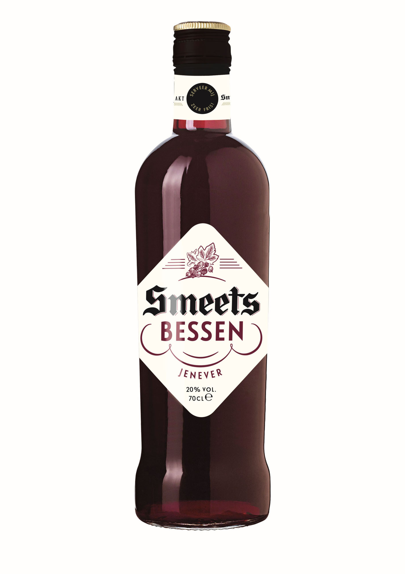 Smeets Bessen Likeur Fles 70 cl 20%