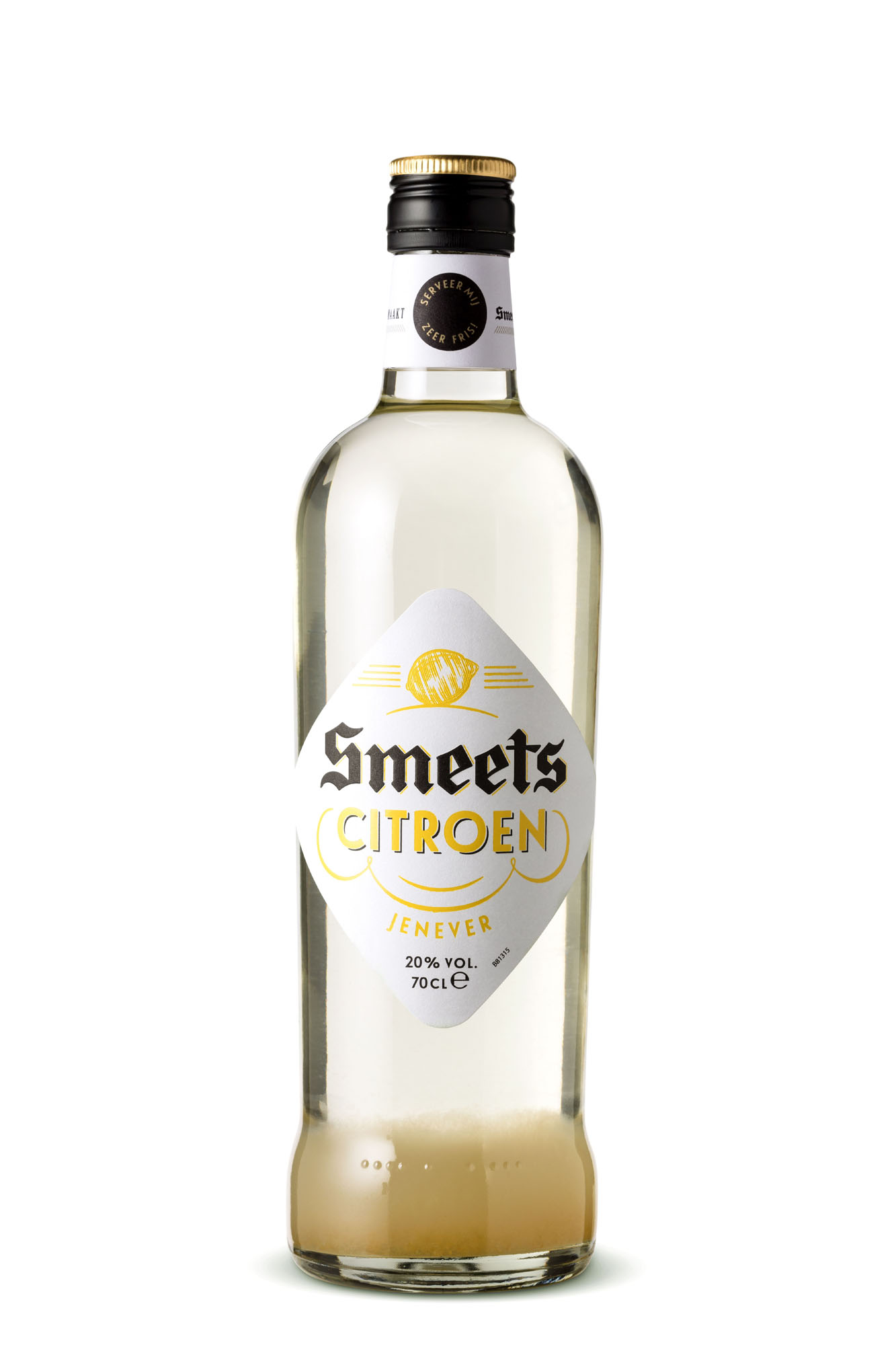 Smeets Citroen Likeur Fles 70 cl 20%