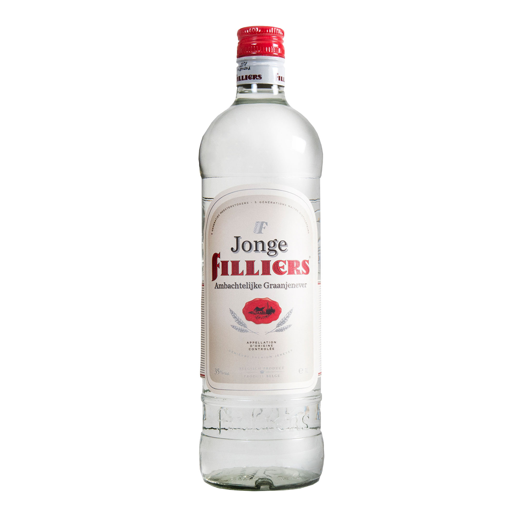 Filliers Jonge Graanjenever Fles 100 cl 35%