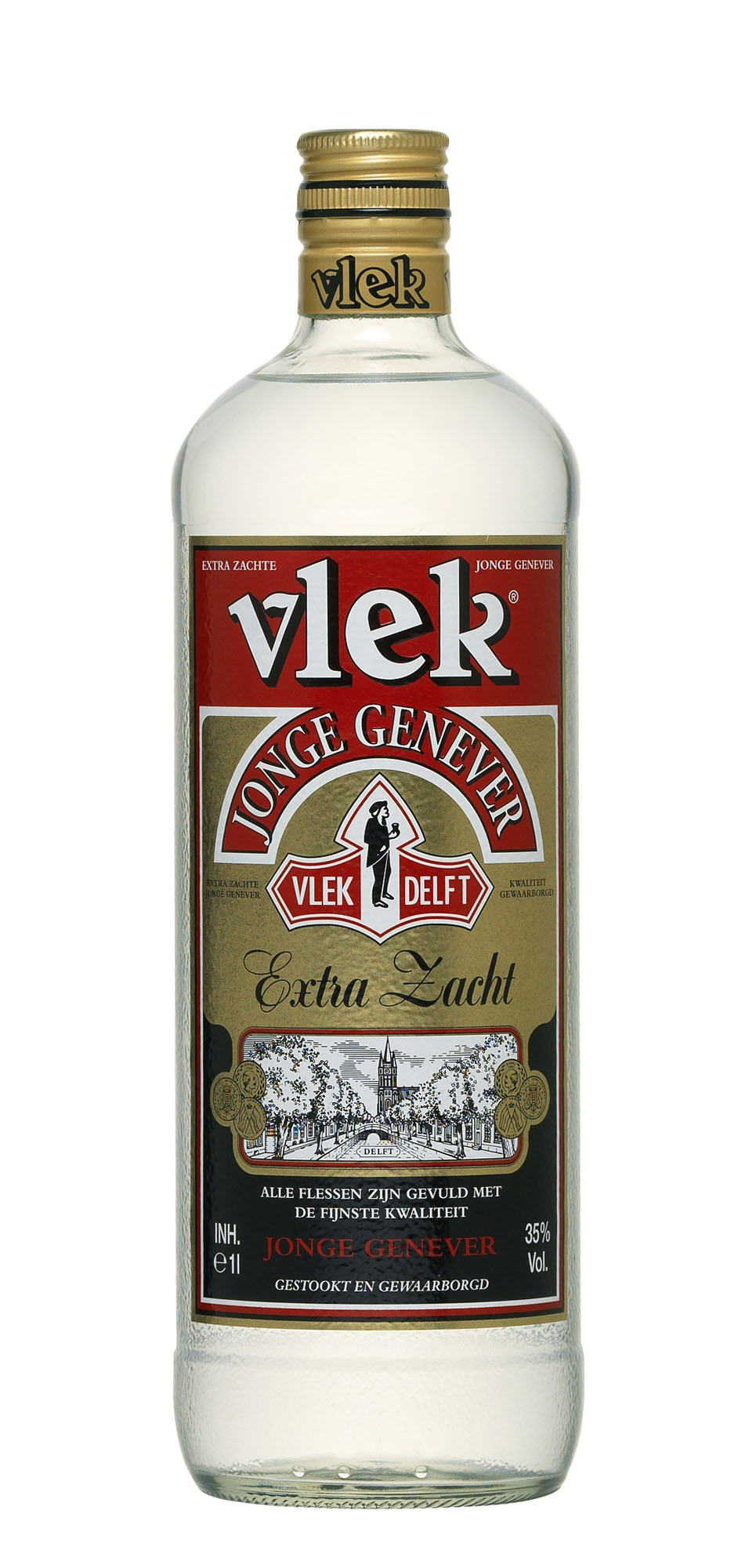 Vlek Jonge Jenever Fles 100 cl 35%