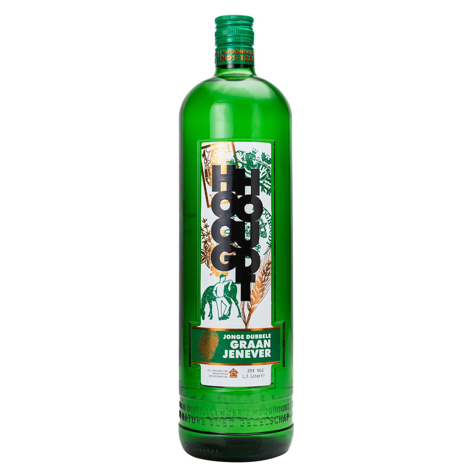 Hooghoudt Jonge Graanjenever Fles 150 cl 35%