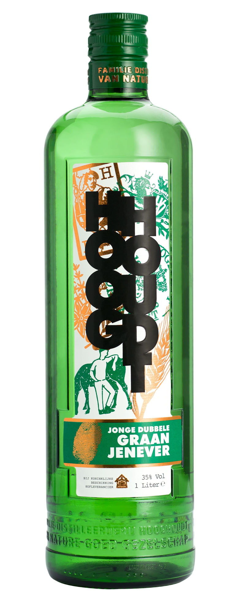 Hooghoudt Jonge Graanjenever Fles 100 cl 35%