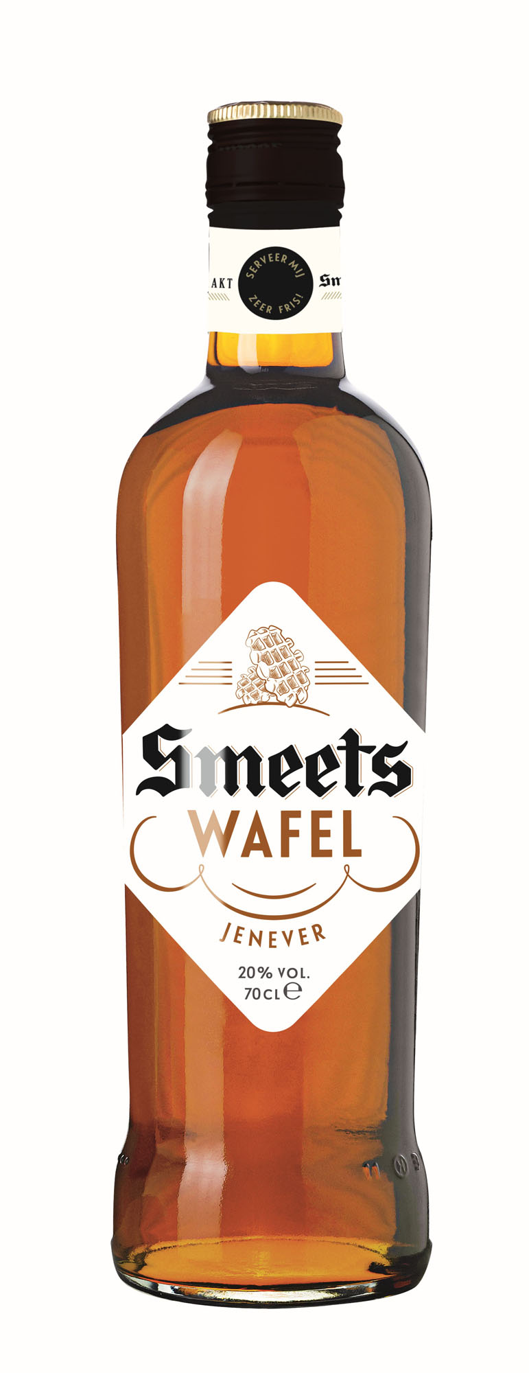 Smeets Wafel Likeur Fles 70 cl 20%