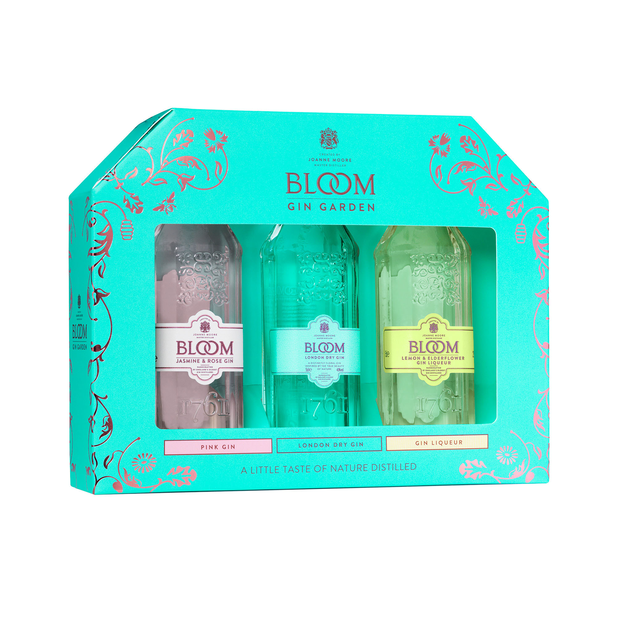 Bloom assorti giftpack Tray 3x5 cl 35%