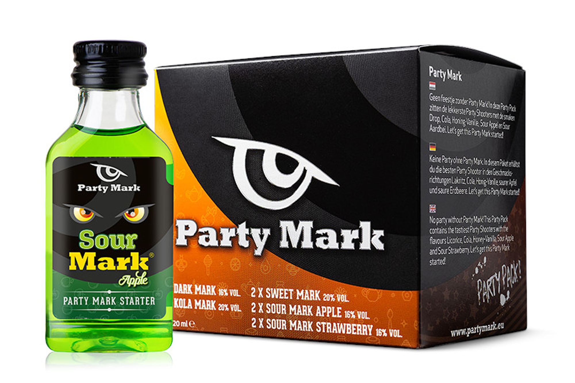 Party Mark 10-Pack 10x2 cl 17,6%