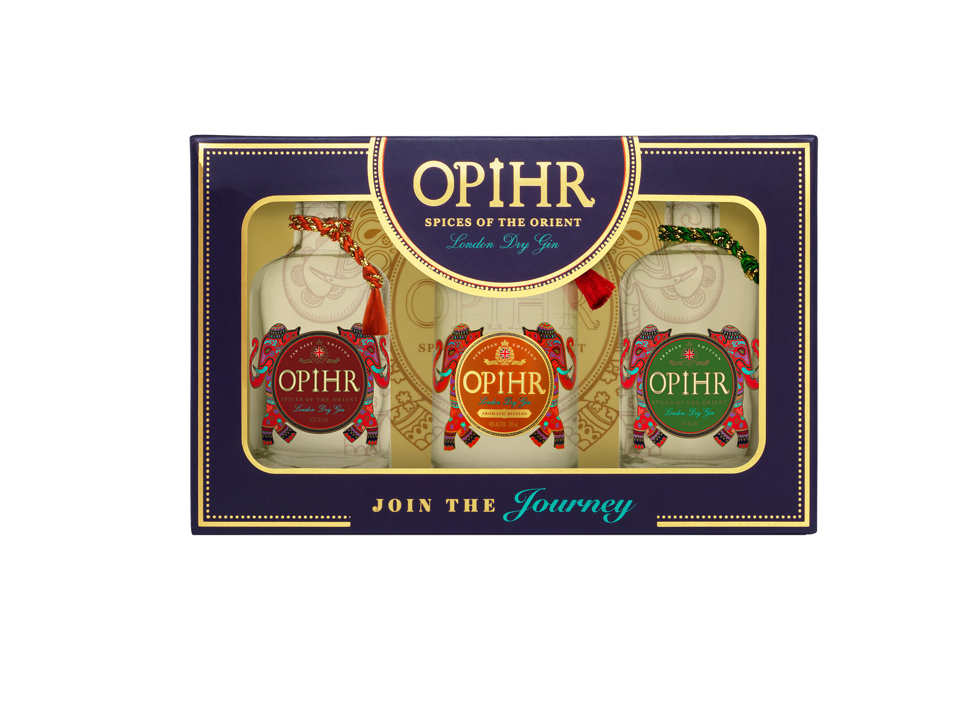 Opihr Gin Assorti Tray 3x5 cl 42%