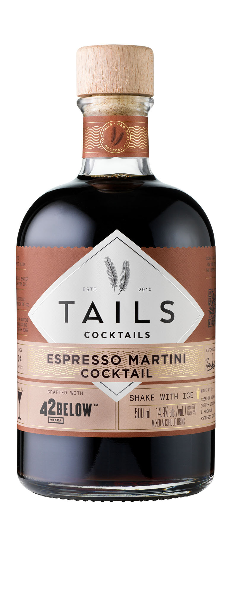 Tails Cocktails Espresso Martini Fles 50 cl 14,9%