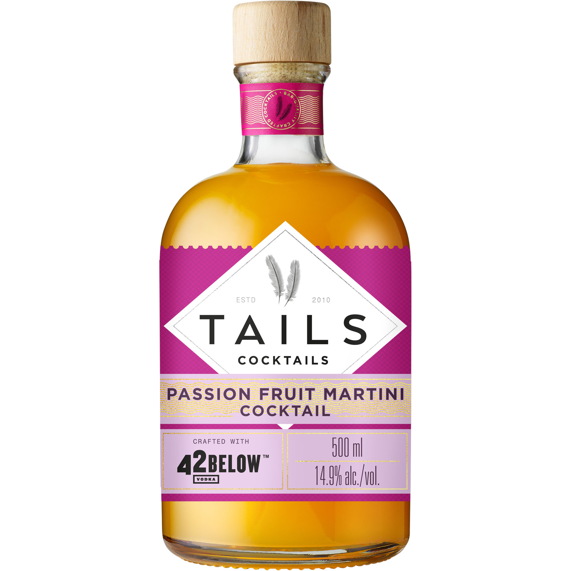 Tails Cocktails Passion Fruit Martini Fles 50 cl 14,9%