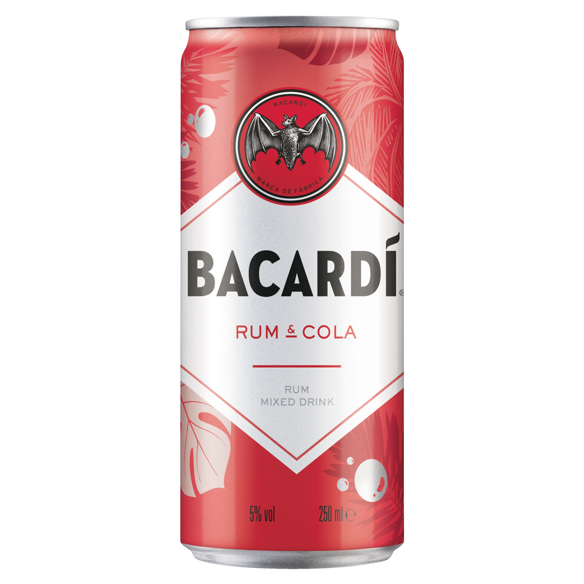 Bacardi & Cola blik Tray 24x25 cl 5%