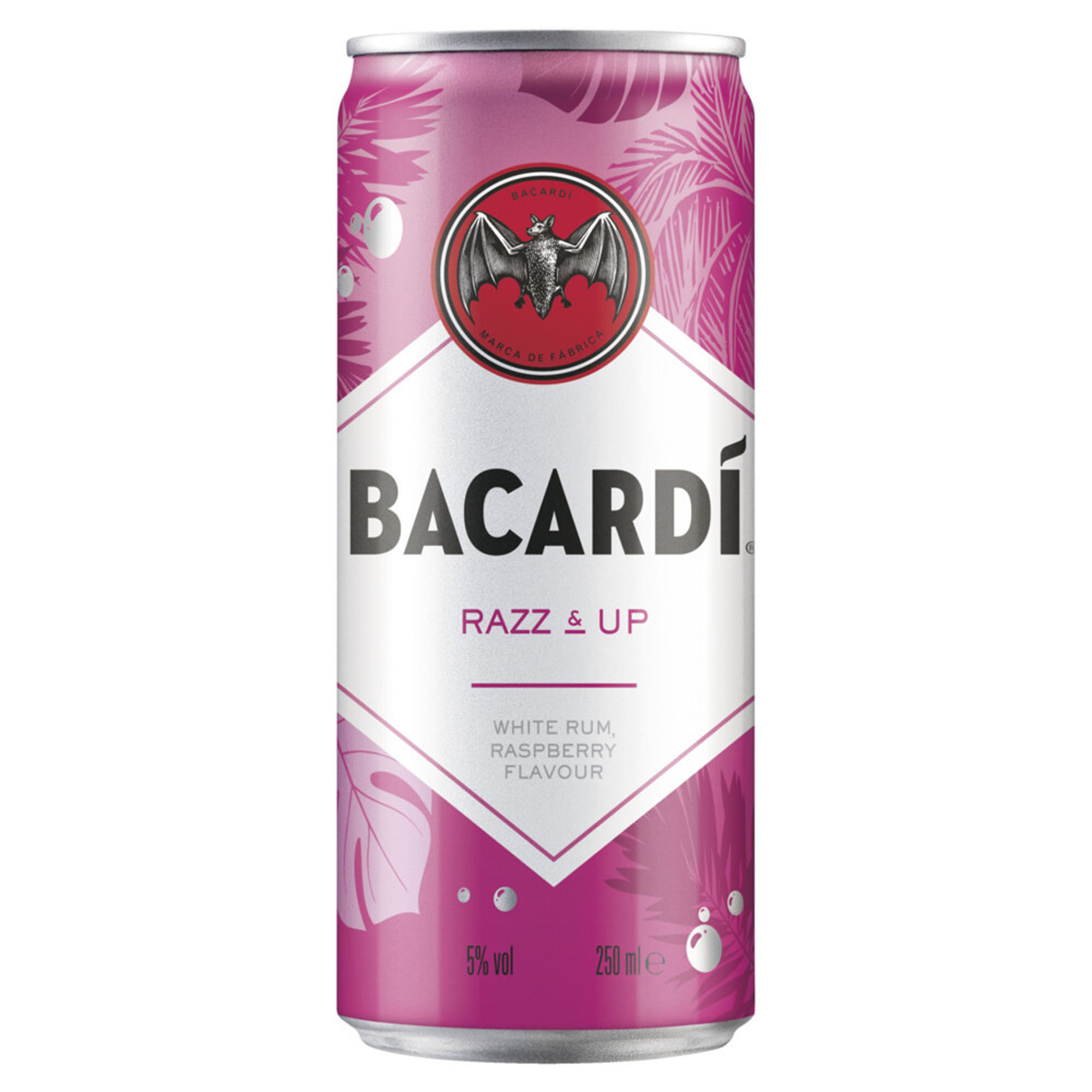 Bacardi Razz & Up blik Tray 12x25 cl 5%