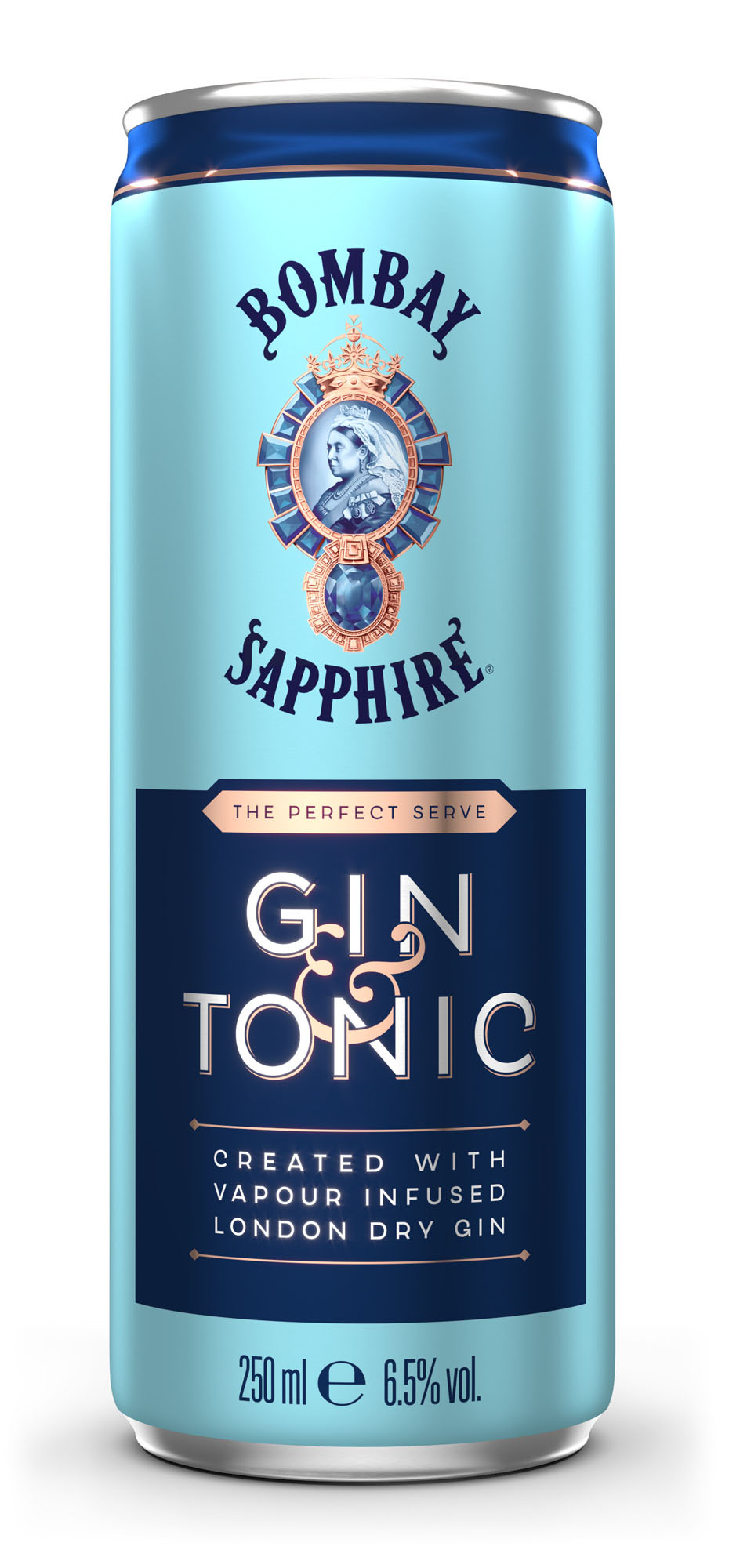 Bombay Sapphire Tonic blik Tray 12x25 cl 6,5%