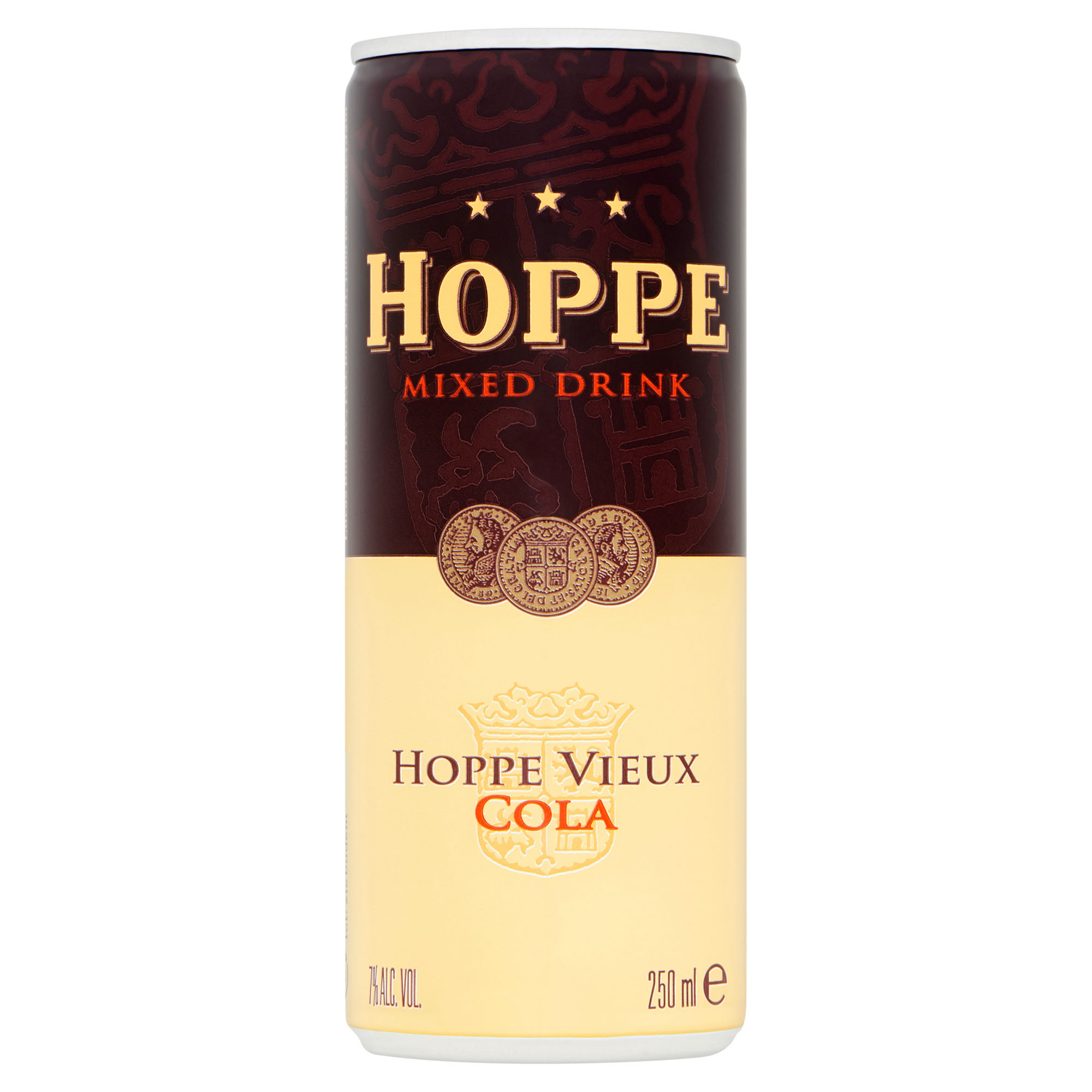 Hoppe Vieux & Cola blik Tray 12x25 cl 7%