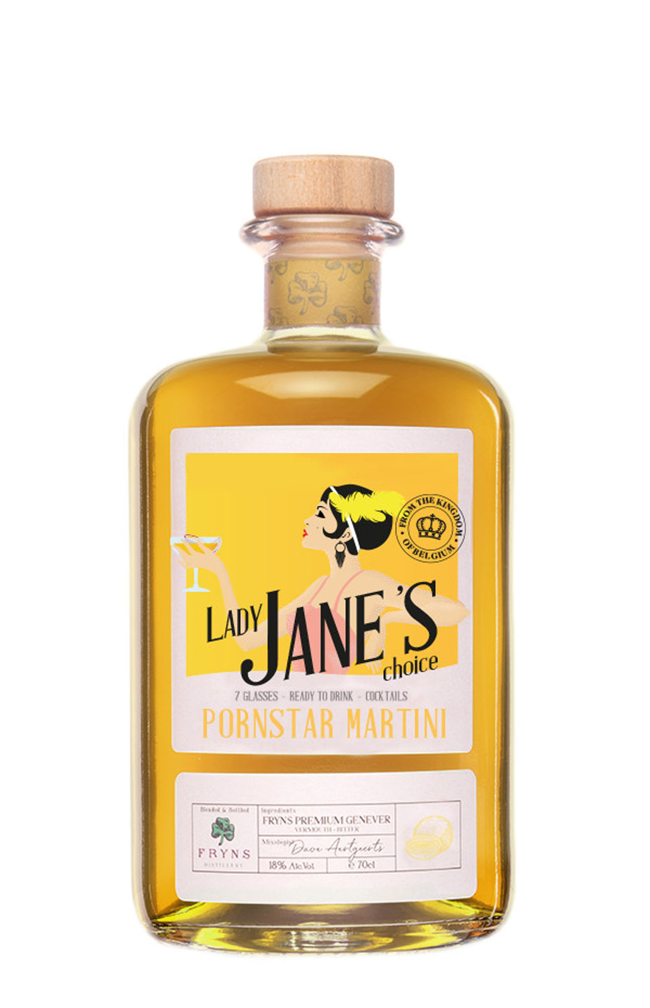 Fryns Lady Jane Pornstar Martini Fles 70 cl 18%