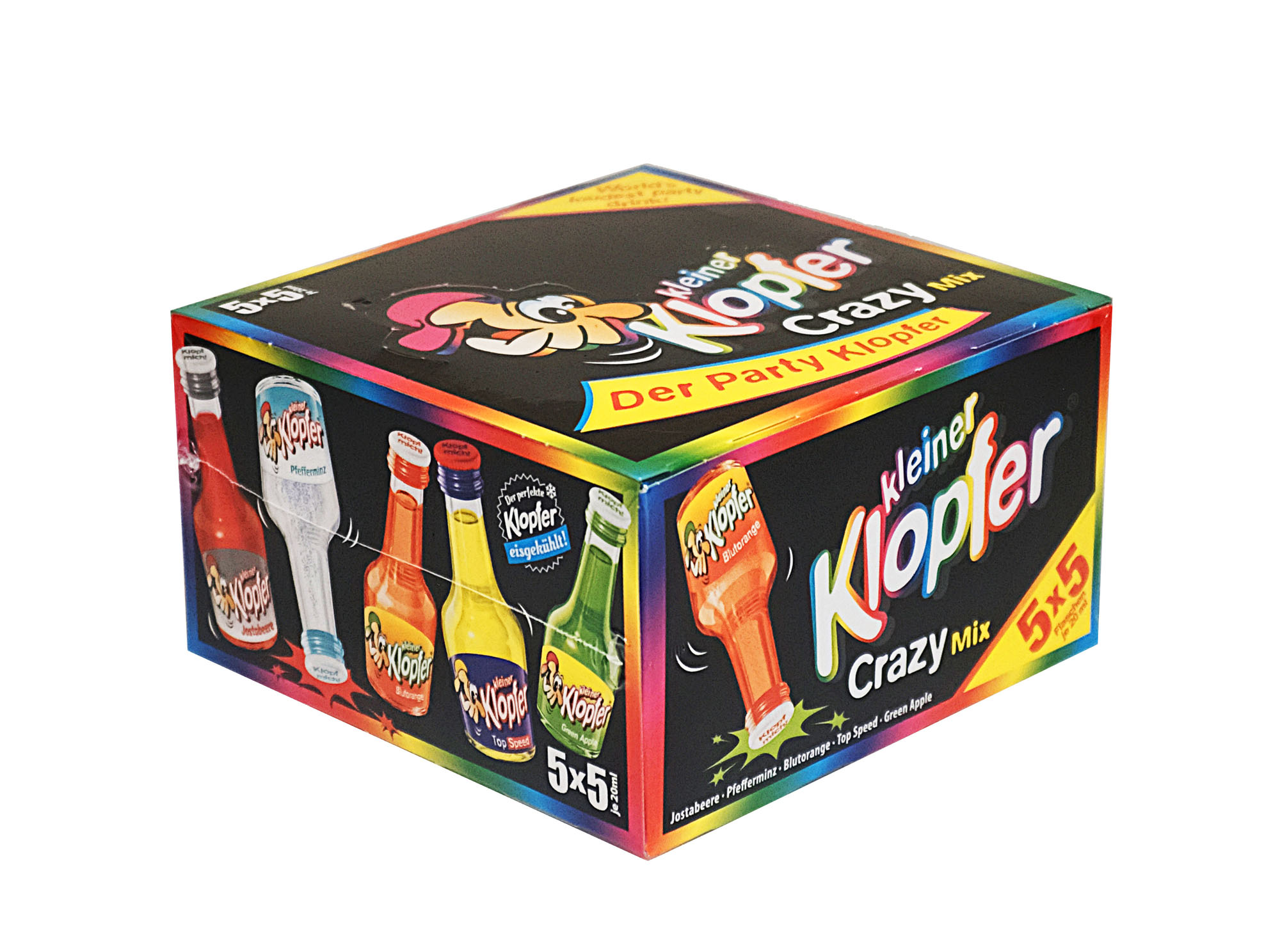 Kleiner Klopfer Crazy Mix Doos 25x2 cl 15,8%