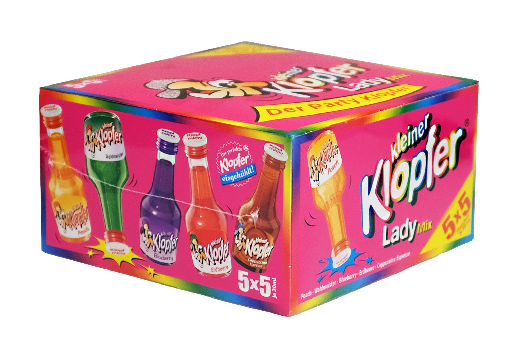 Kleiner Klopfer Lady Mix Doos 25x2 cl 17%