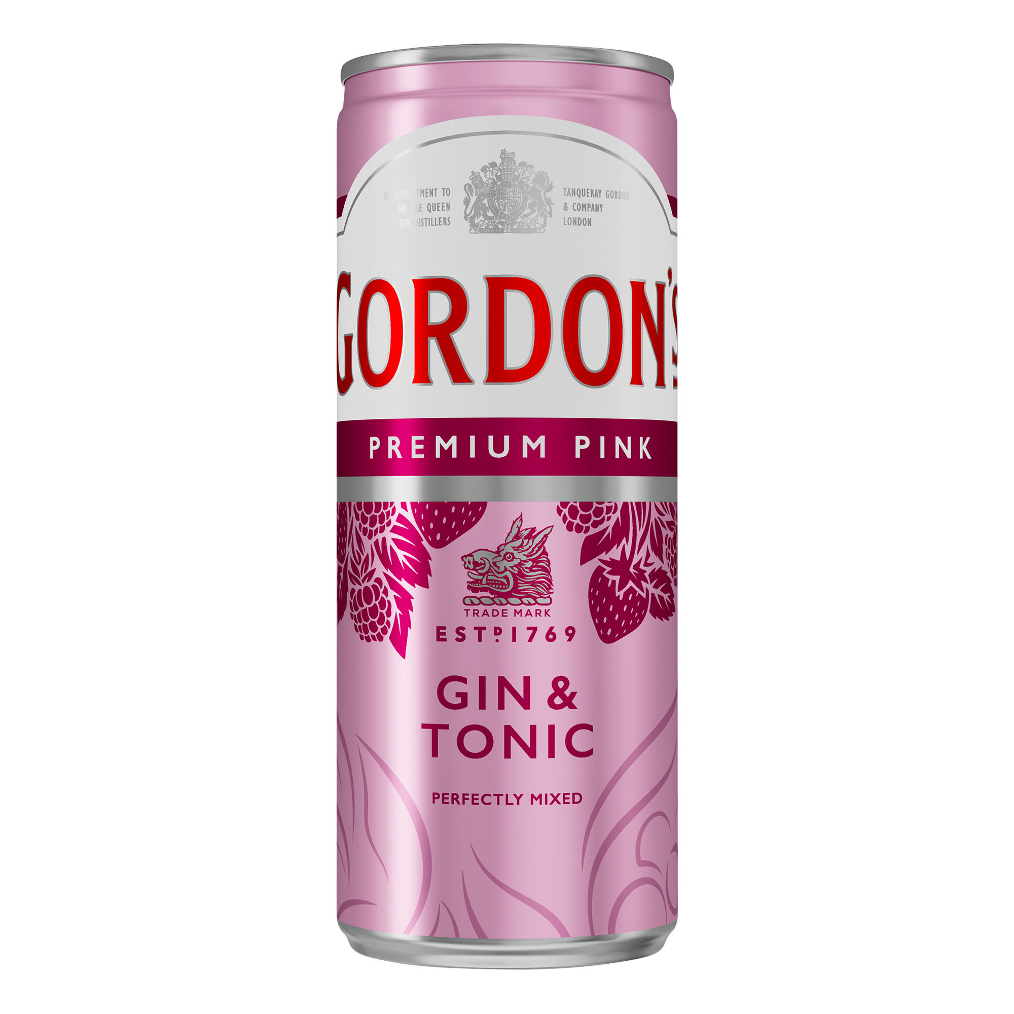 Gordon Pink & Tonic blik Tray 12x25 cl 6,4%