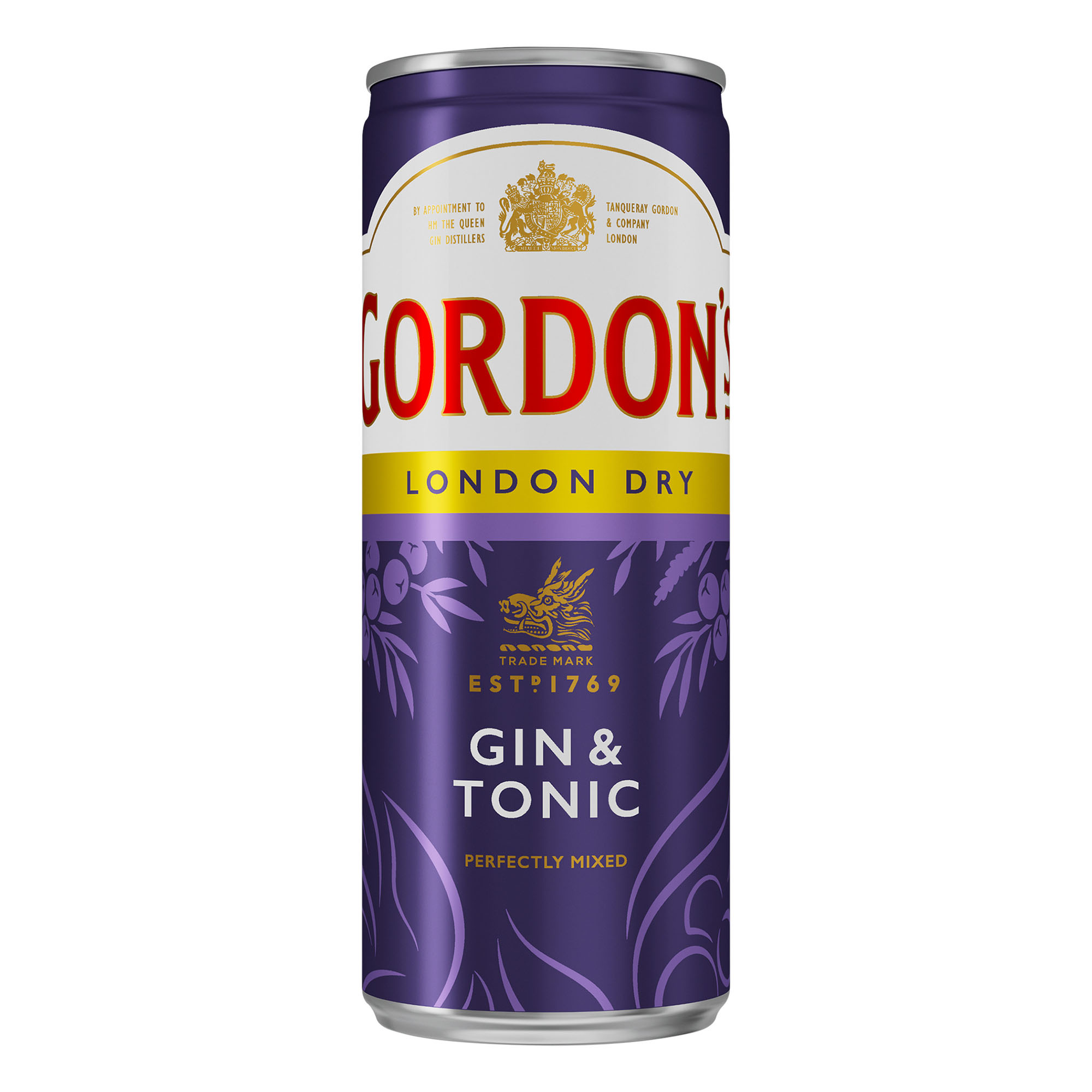 Gordon's & Tonic blik Tray 12x25 cl 6%