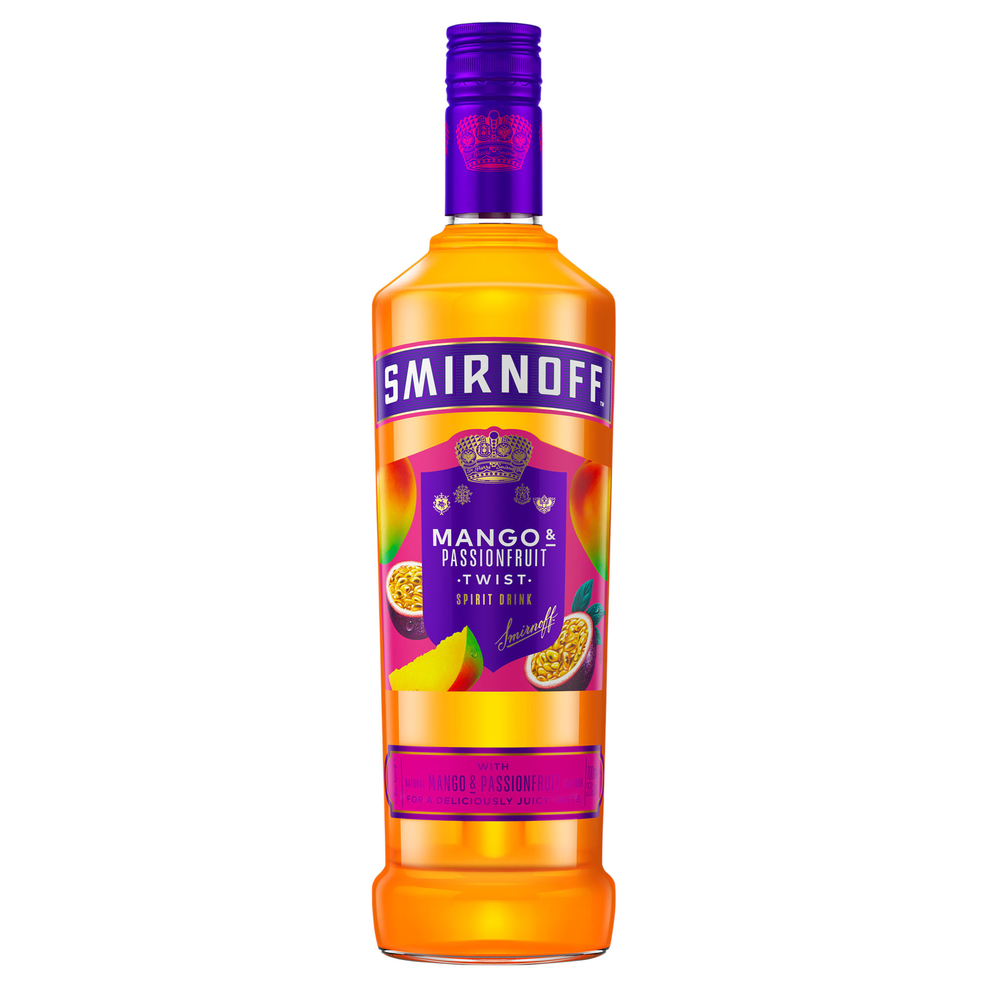 Smirnoff Mango & Passionfruit Fles 70 cl 25%