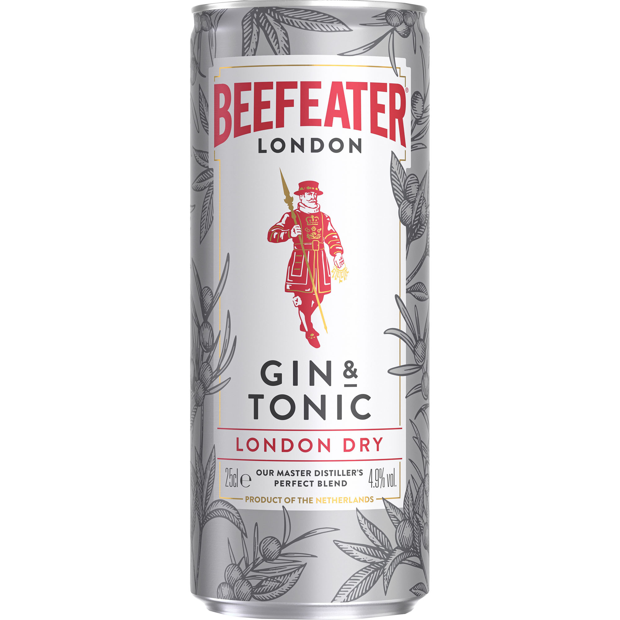 Beefeater Tonic blik Tray 12x25 cl 4,9%