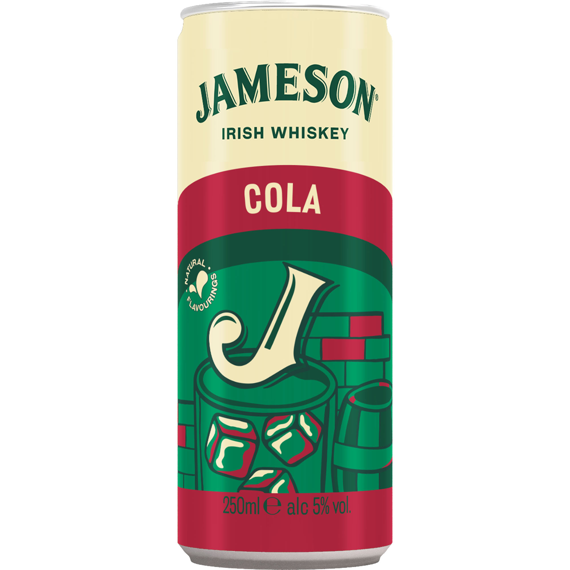 Jameson & Cola blik Tray 12x25 cl 5%