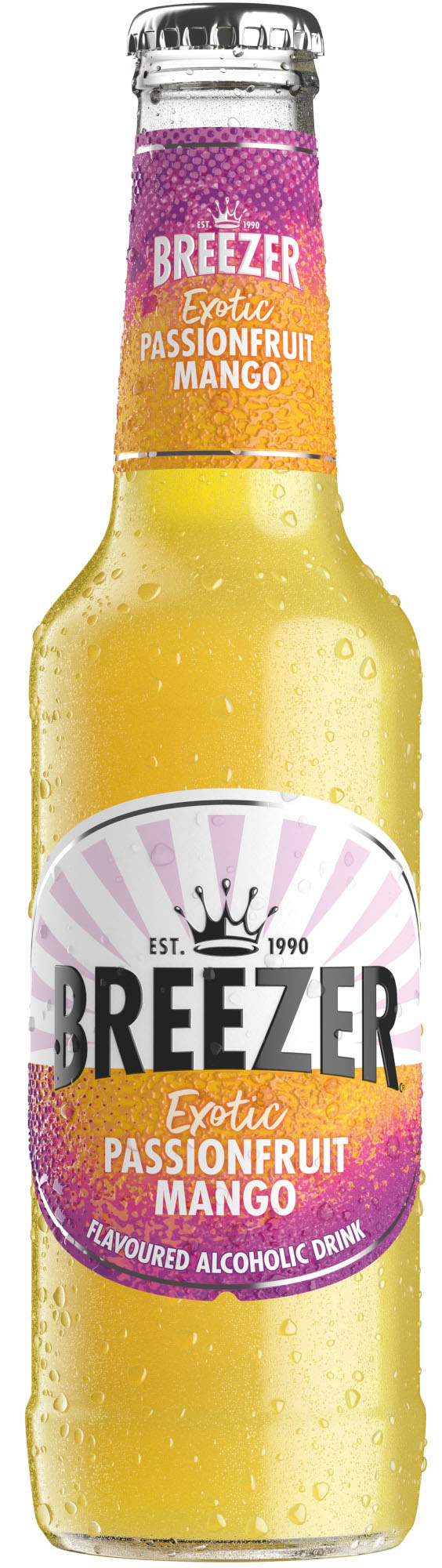 Bacardi Breezer Passionfr. Mango Doos 12x27.5 cl 4%