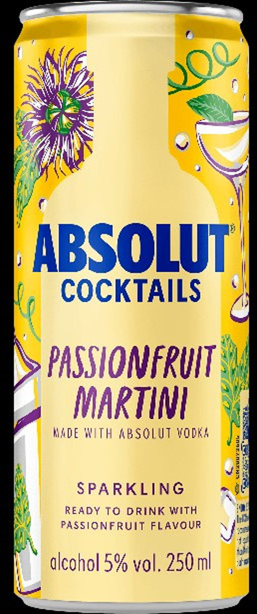 Absolut Passionfruit Martini Tray 12x25 cl 5%