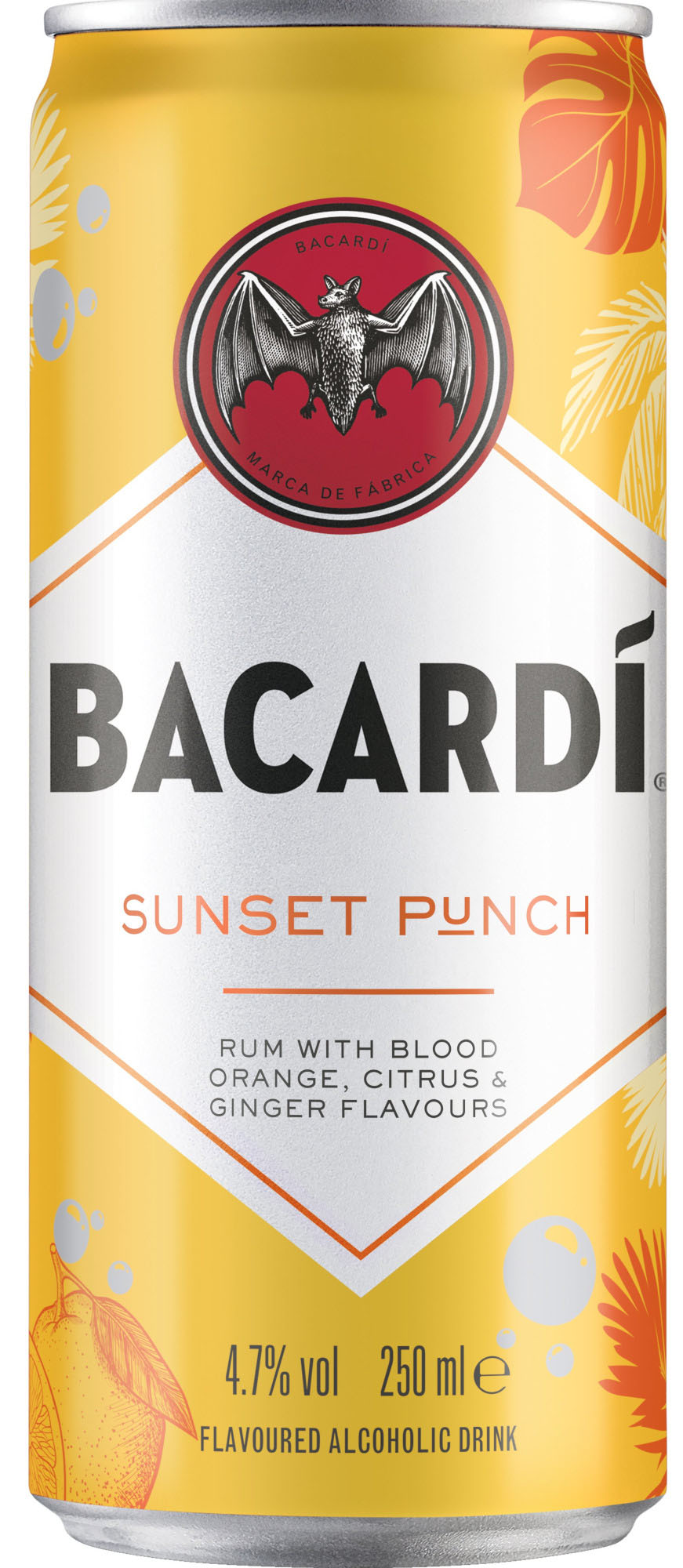 Bacardi Sunset Punch Tray 12x25 cl 4,7%