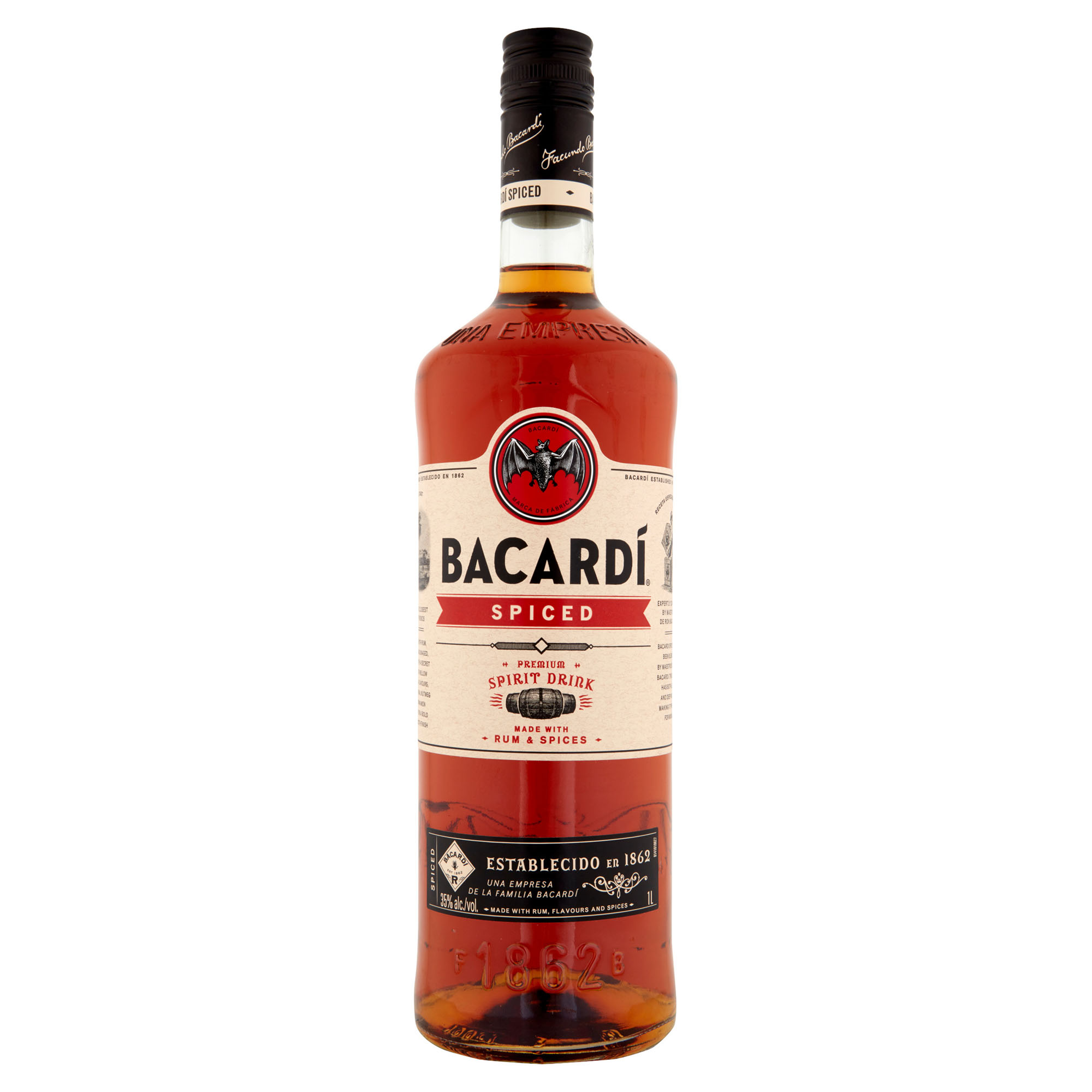 Bacardi Spiced Fles 100 cl 35%