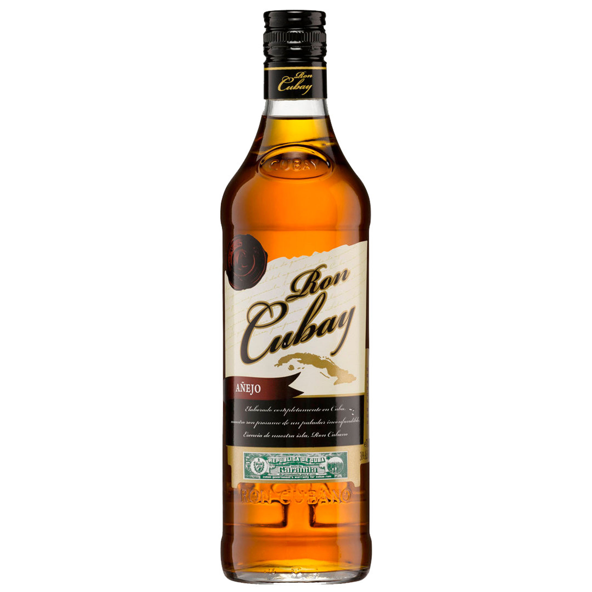 Ron Cubay A¤ejo Fles 70 cl 38%