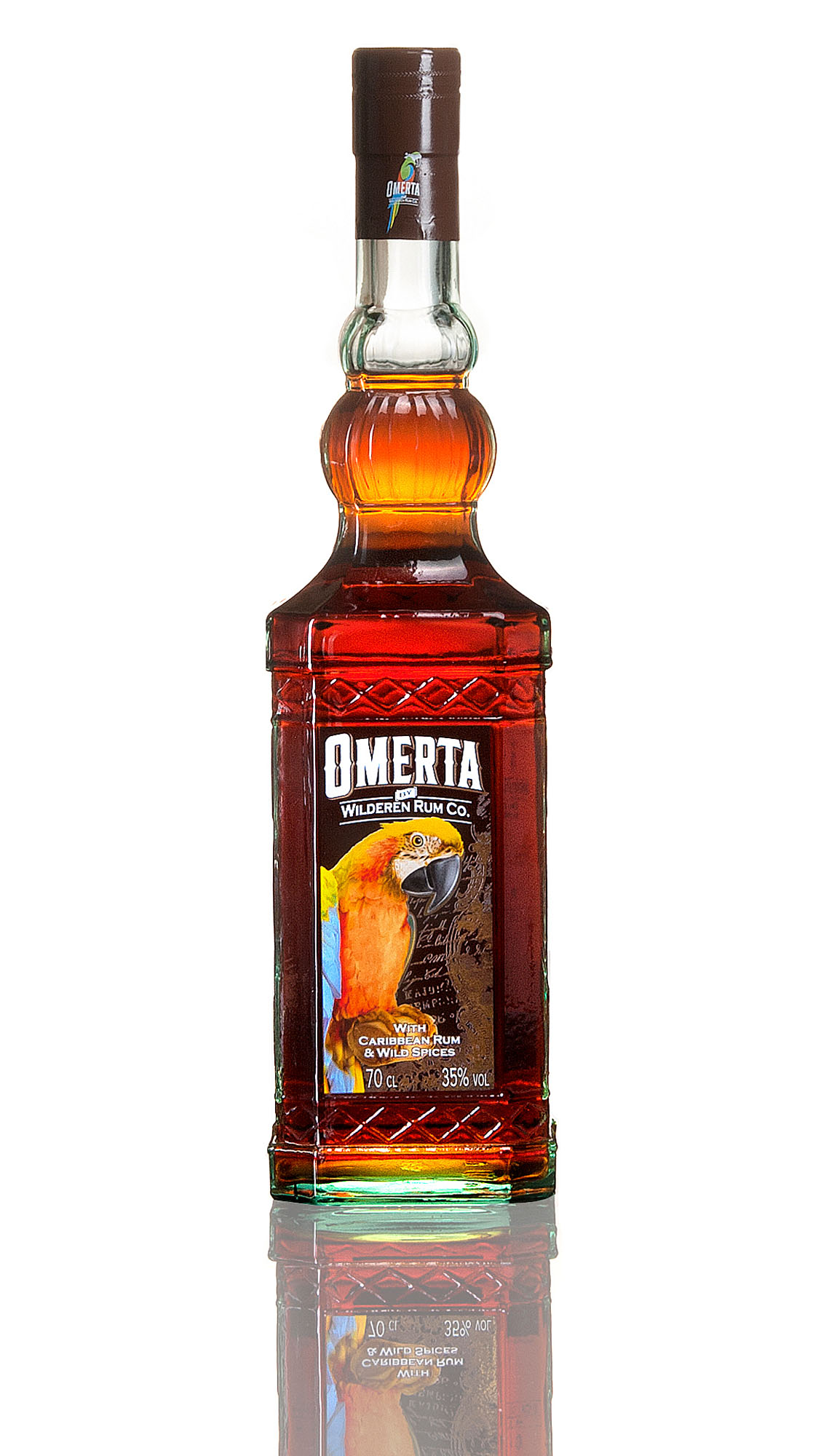 Omerta Belgian Rum Fles 70 cl 35%