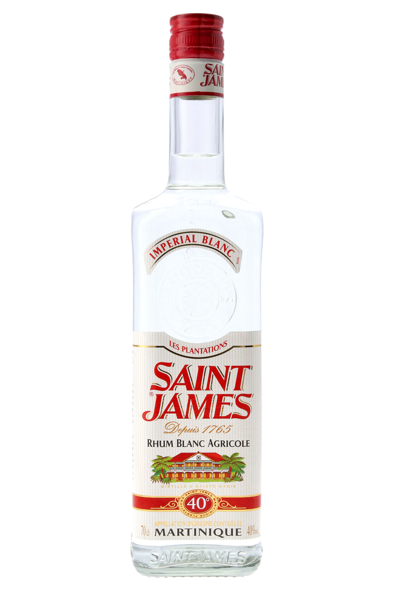 Saint James Rhum Imperial Blanc Fles 70 cl 40%