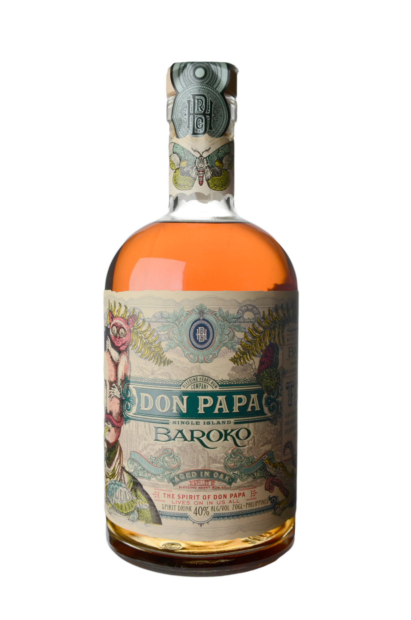 Don Papa Baroko Fles 70 cl 40%