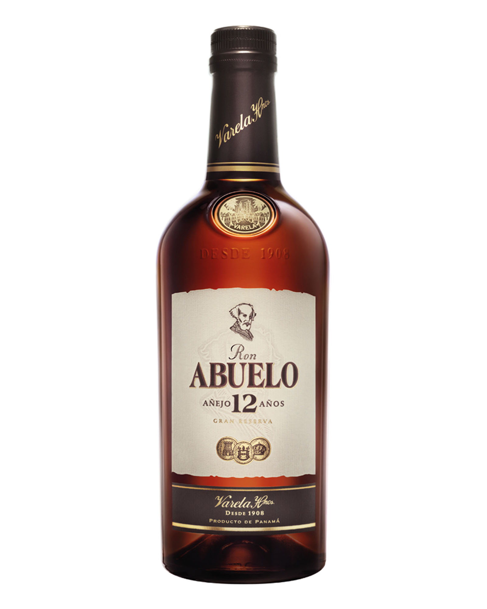 Ron Abuelo 12 Anos GB Fles 70 cl 40%