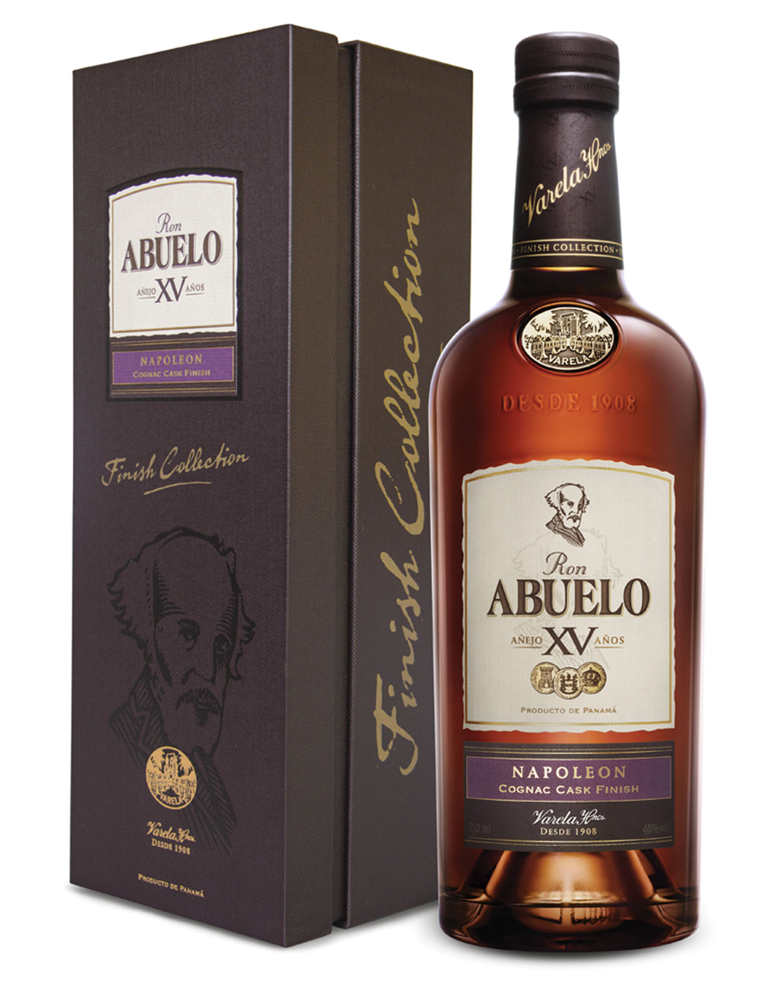 Ron Abuelo Napoleon Cask Finish GB Fles 70 cl 40%