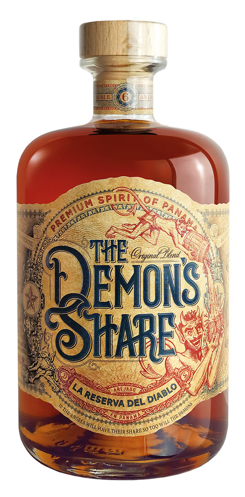 The Demon's Share 6Y Fles 70 cl 40%