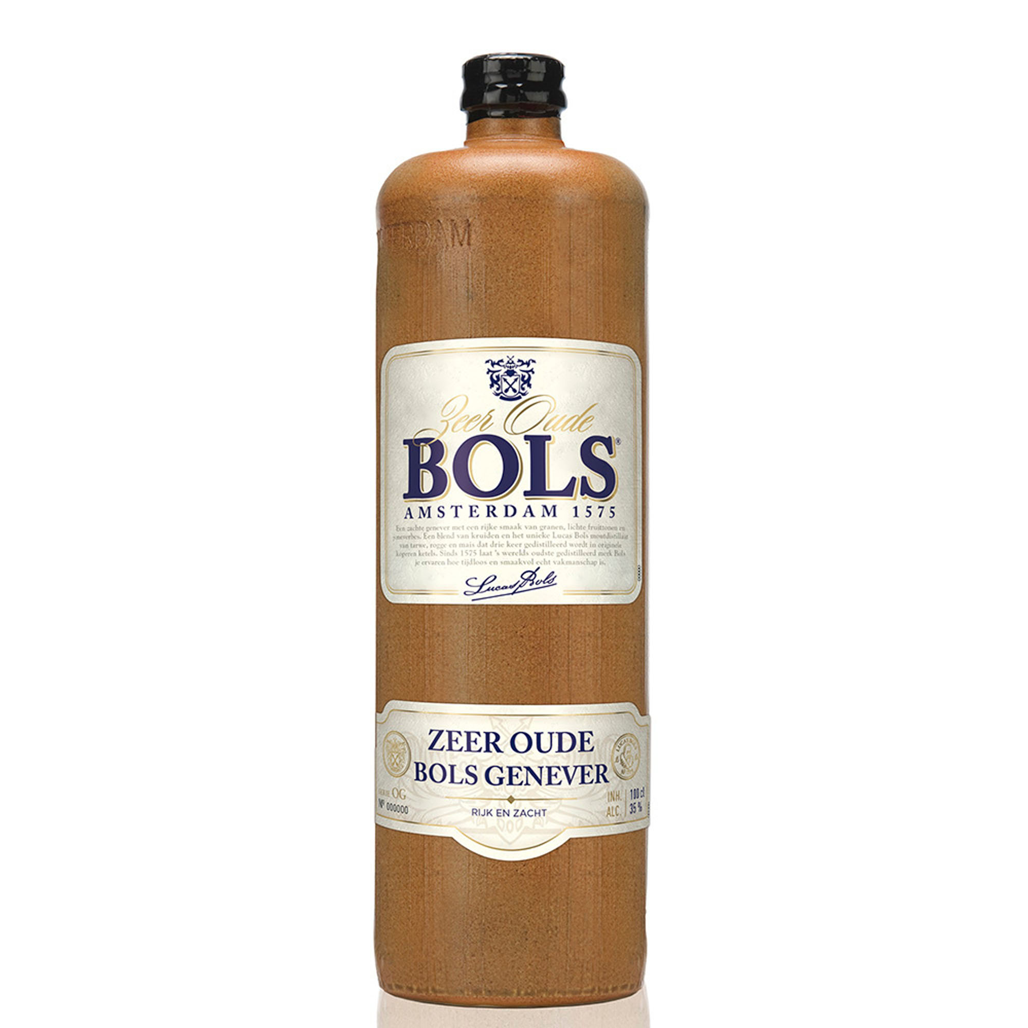 Bols Oude Jenever Steen Fles 100 cl 35%