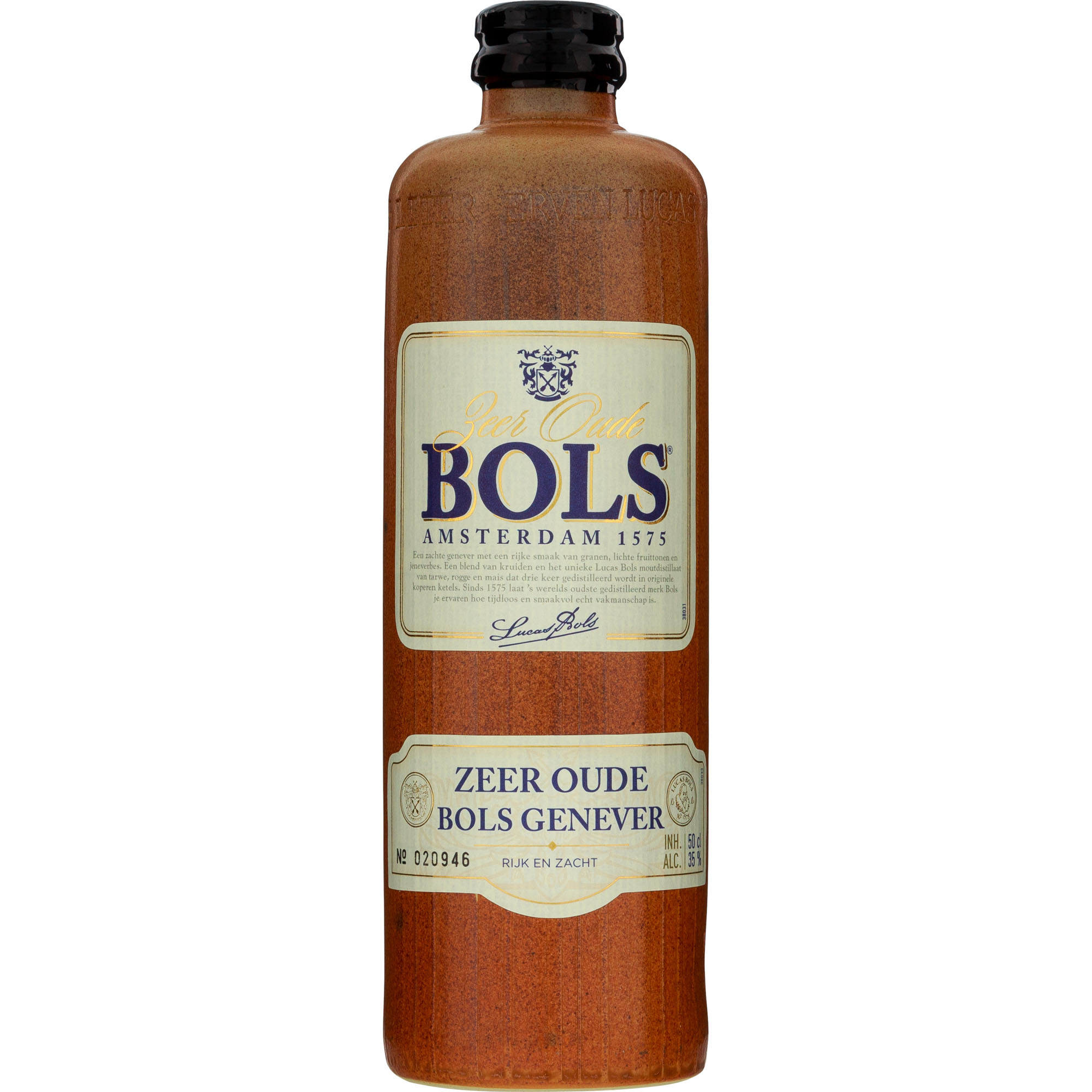 Bols Oude Jenever Steen Fles 50 cl 35%