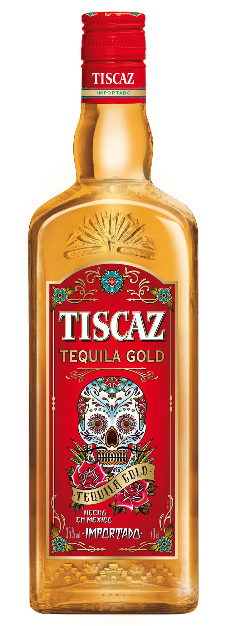 Tequila Tiscaz Gold Fles 70 cl 35%