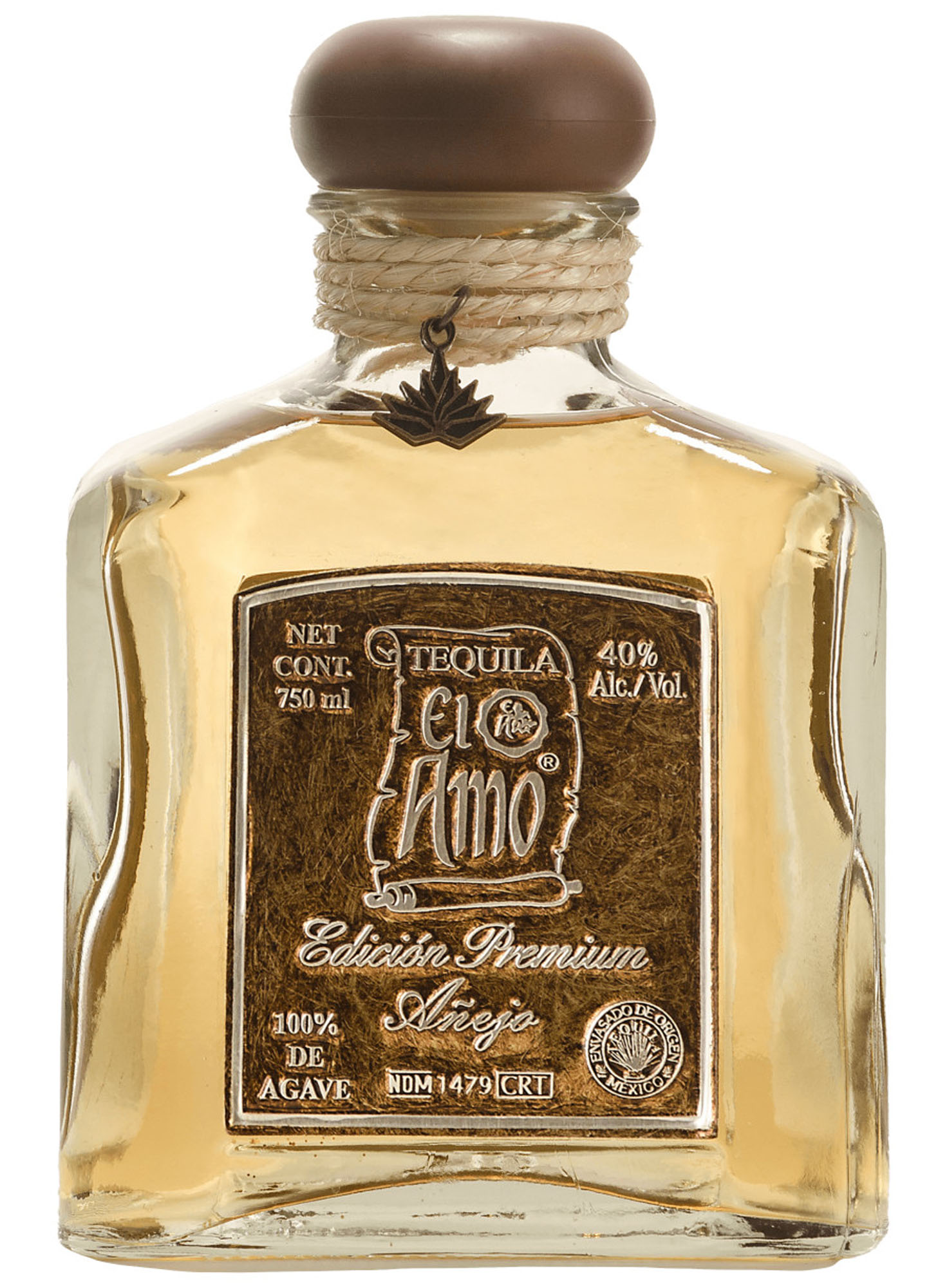 Tequila El Amo Premium Anejo Fles 75 cl 38%