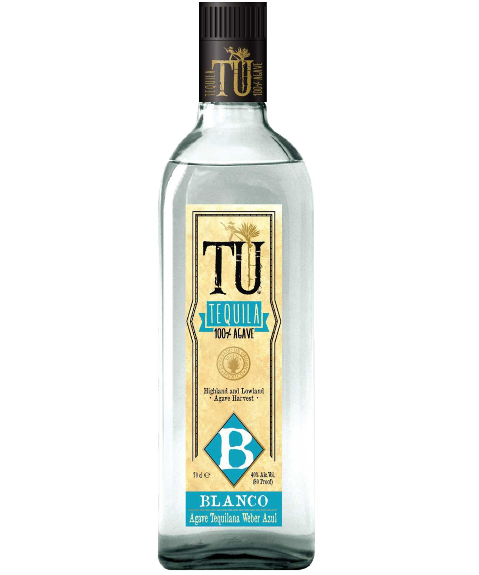 TU Tequila Blanco Fles 70 cl 40%