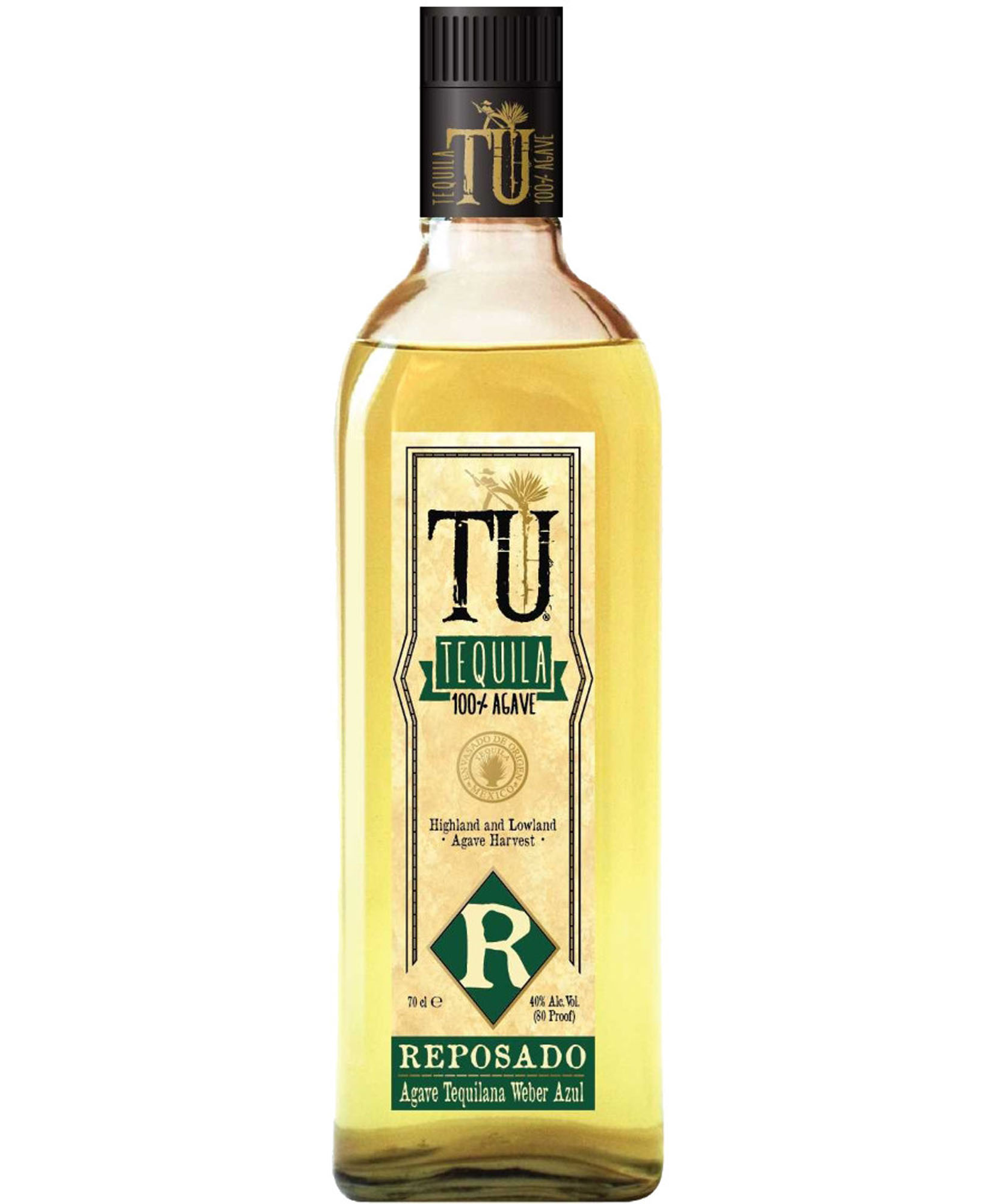 TU Tequila Reposado Fles 70 cl 40%