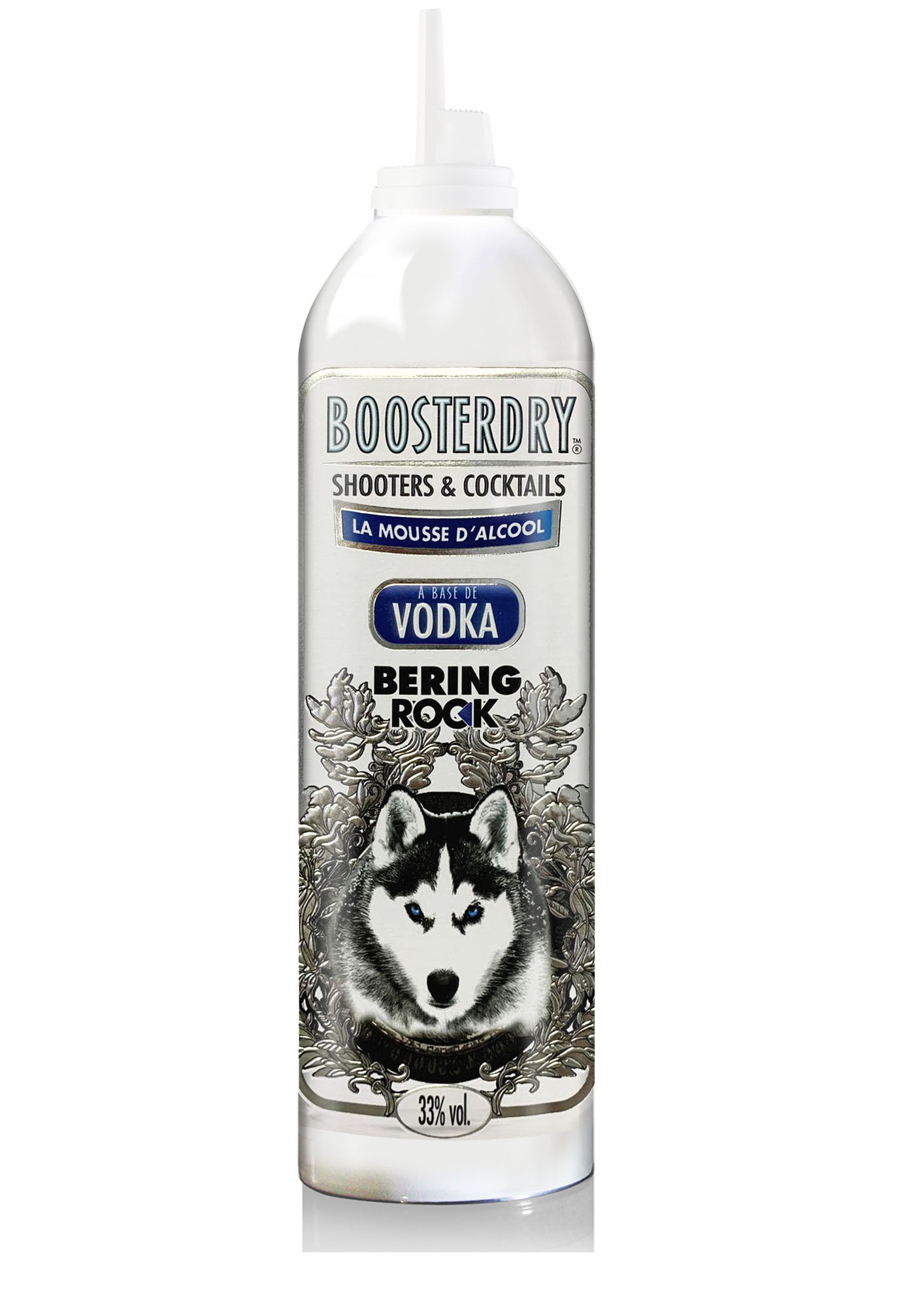 Boosterdry Bering Rock Vodka Fles 35 cl 33%