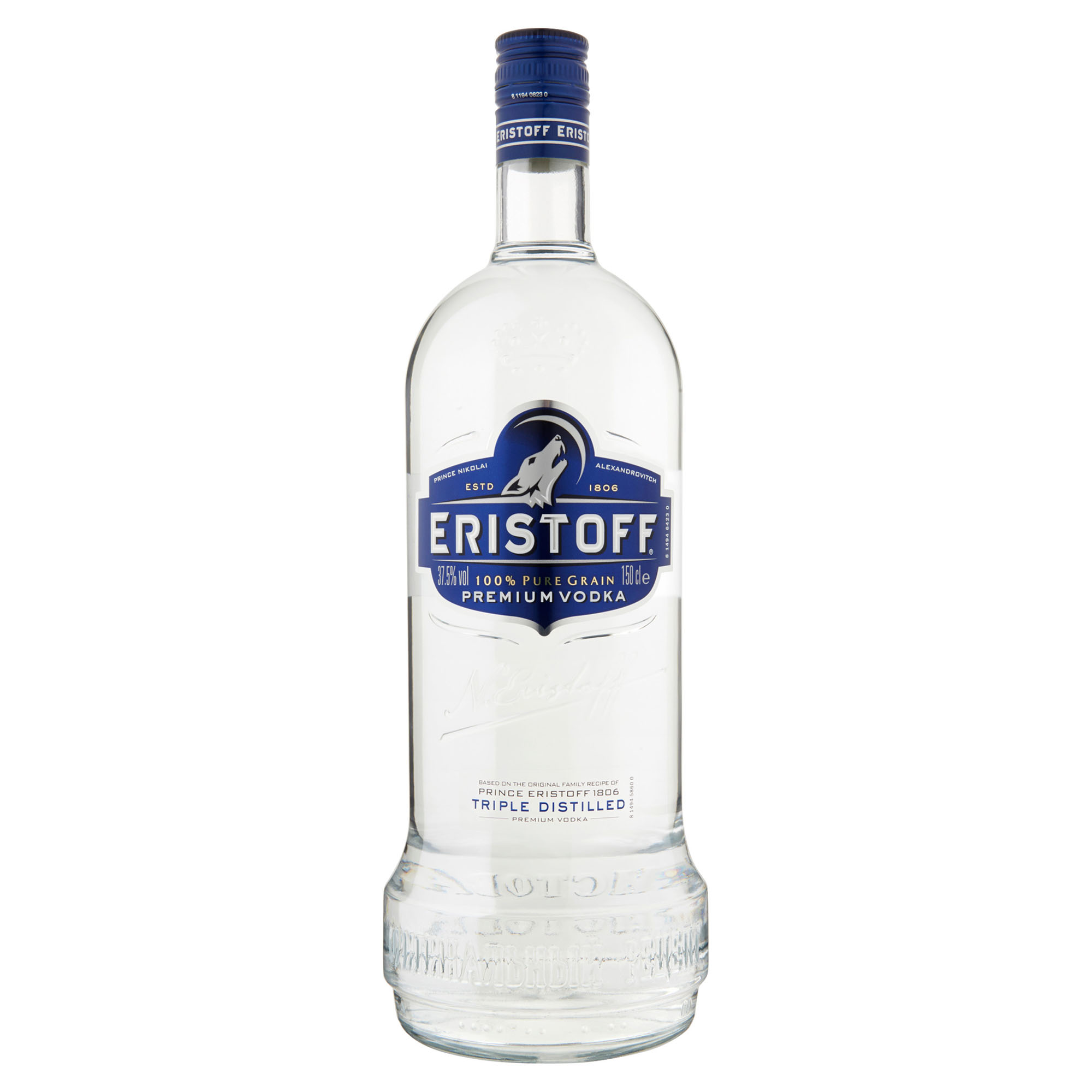 Eristoff Wodka  Fles 150 cl 37,5%