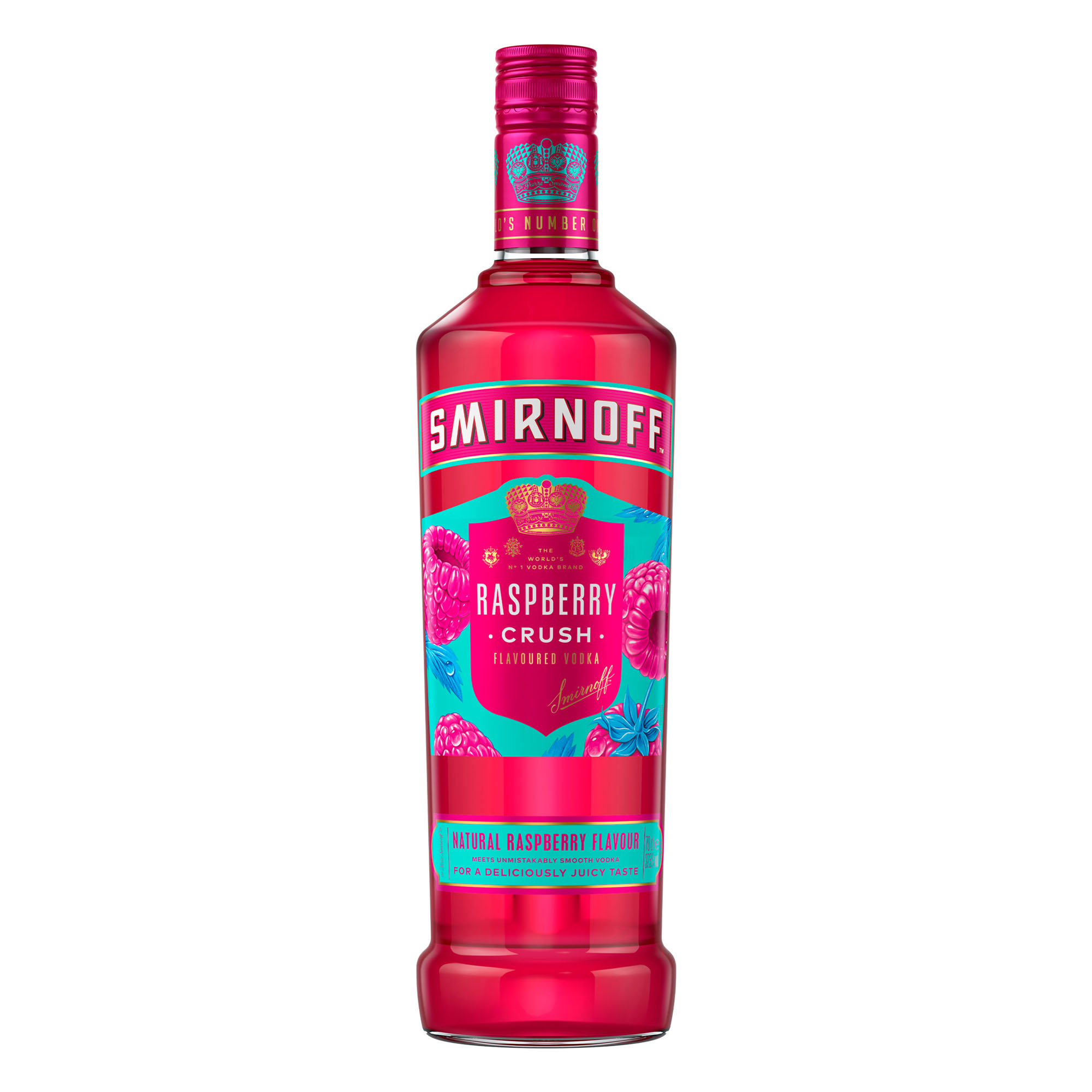 Smirnoff Raspberry Crush Fles 70 cl 25%